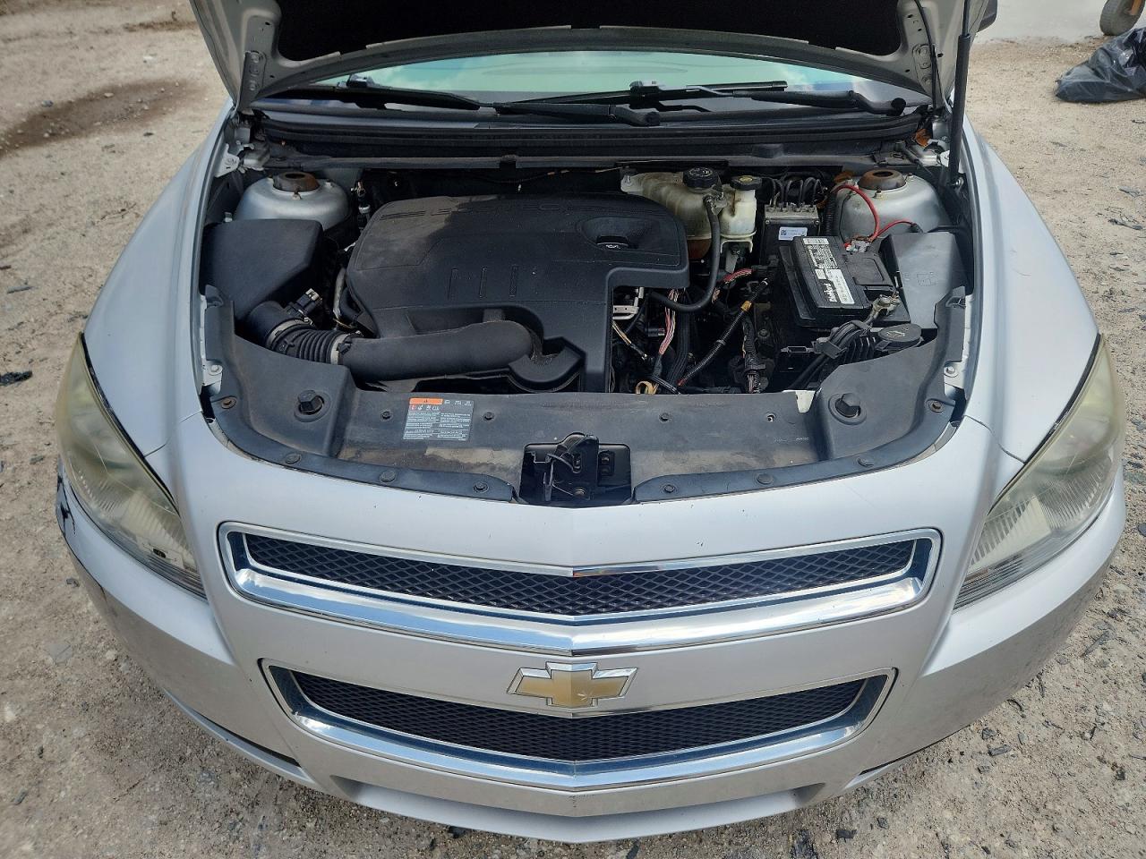 2012 Chevrolet Malibu Ls Silver vin: 1G1ZA5EU3CF189895