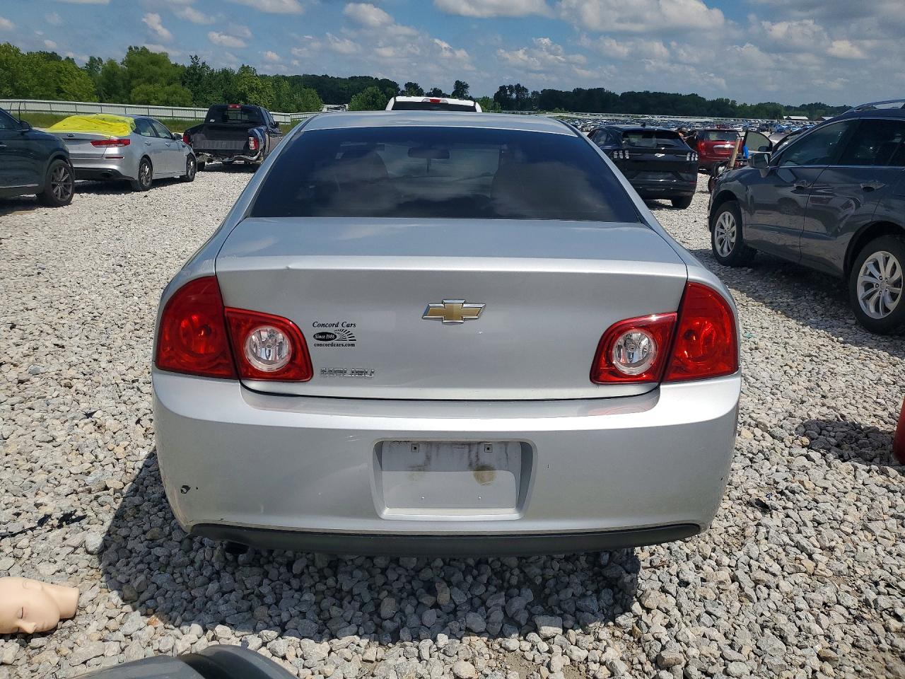 2012 Chevrolet Malibu Ls Silver vin: 1G1ZA5EU3CF210342
