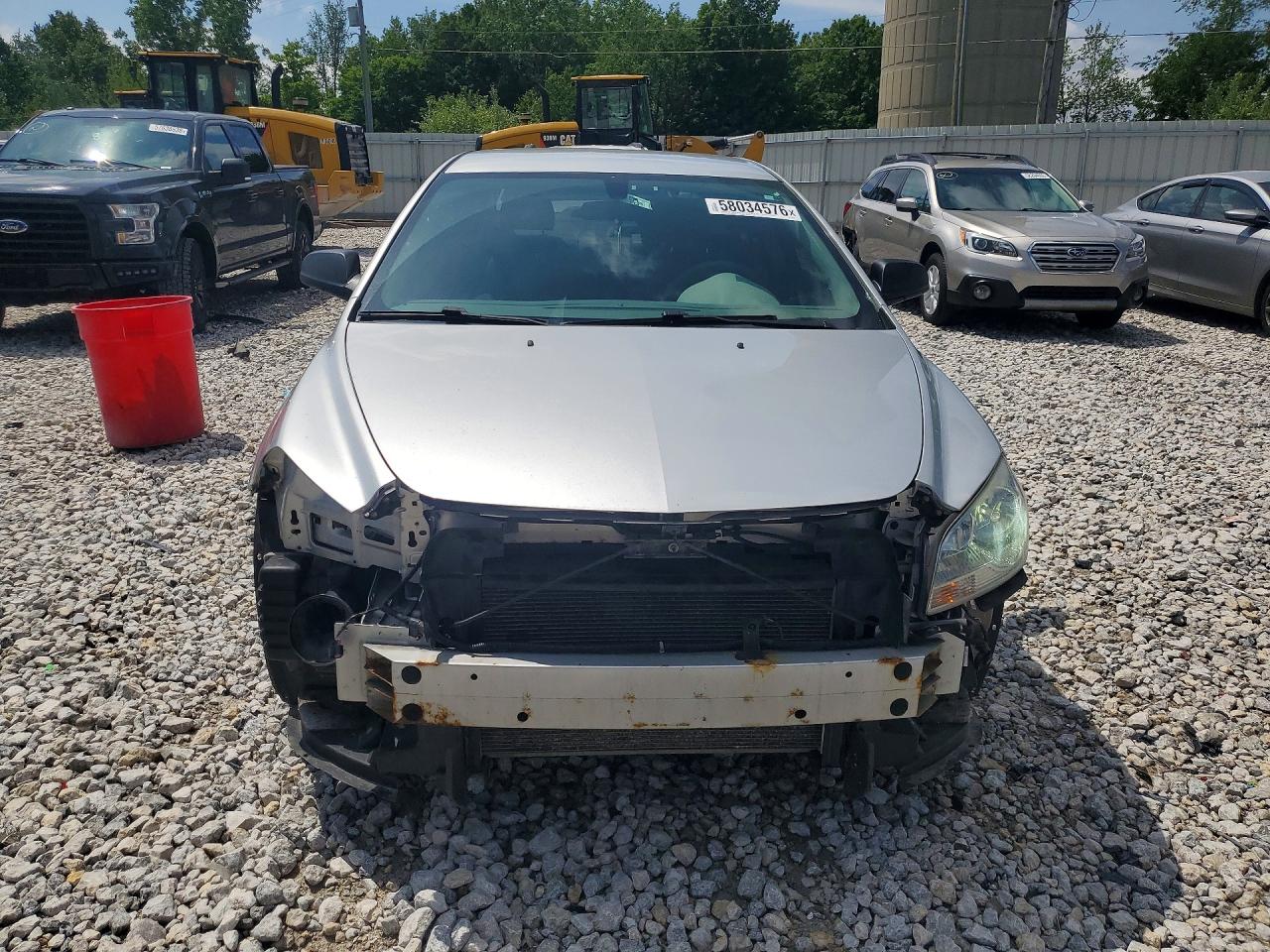 2012 Chevrolet Malibu Ls Silver vin: 1G1ZA5EU3CF210342