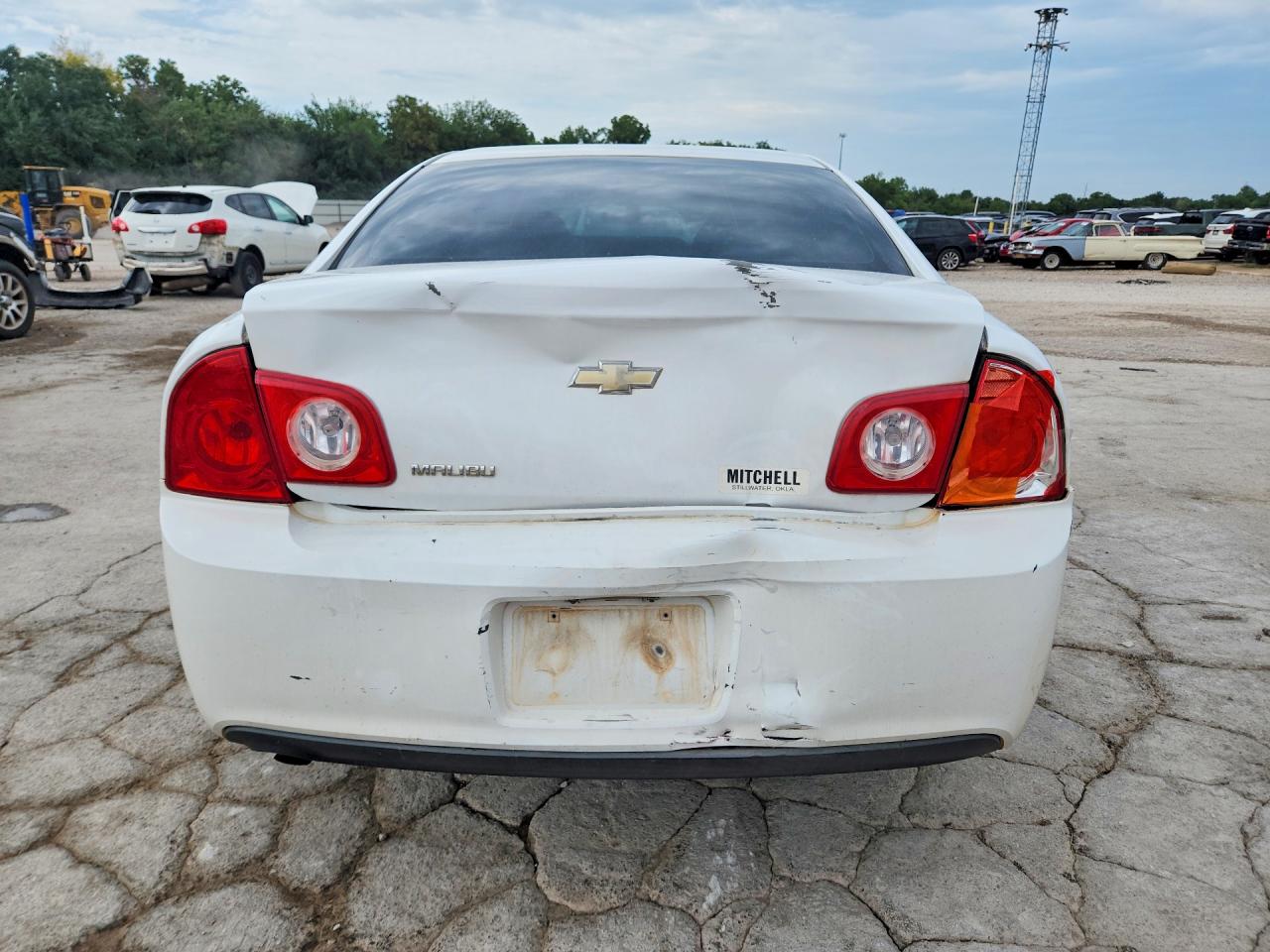 2012 Chevrolet Malibu Ls White vin: 1G1ZA5EU3CF398862