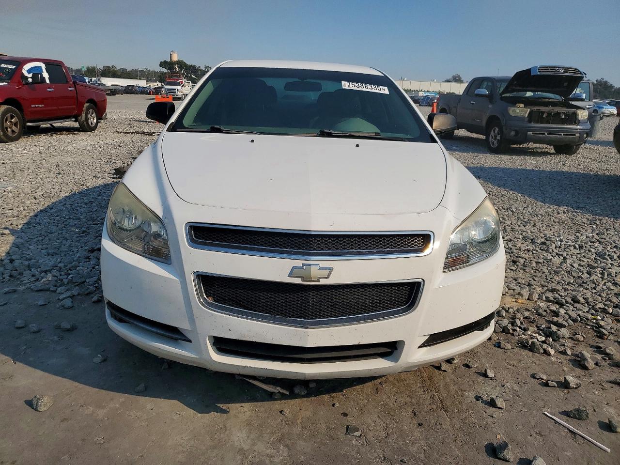 2012 Chevrolet Malibu Ls White vin: 1G1ZA5EU4CF302253
