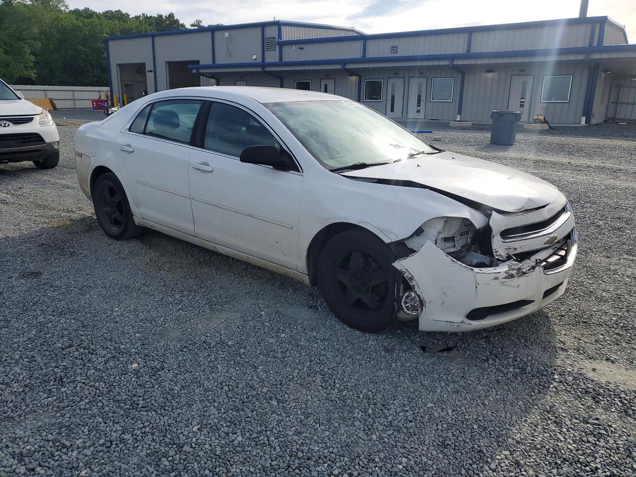 2012 Chevrolet Malibu Ls White vin: 1G1ZA5EU4CF392679