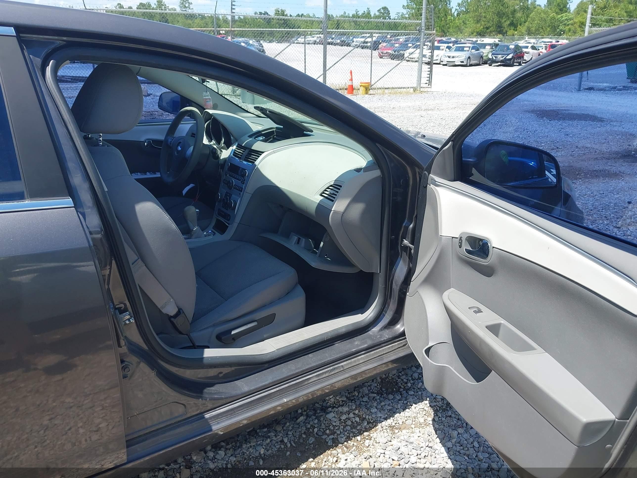 2012 Chevrolet Malibu Ls Gray vin: 1G1ZA5EU5CF356676