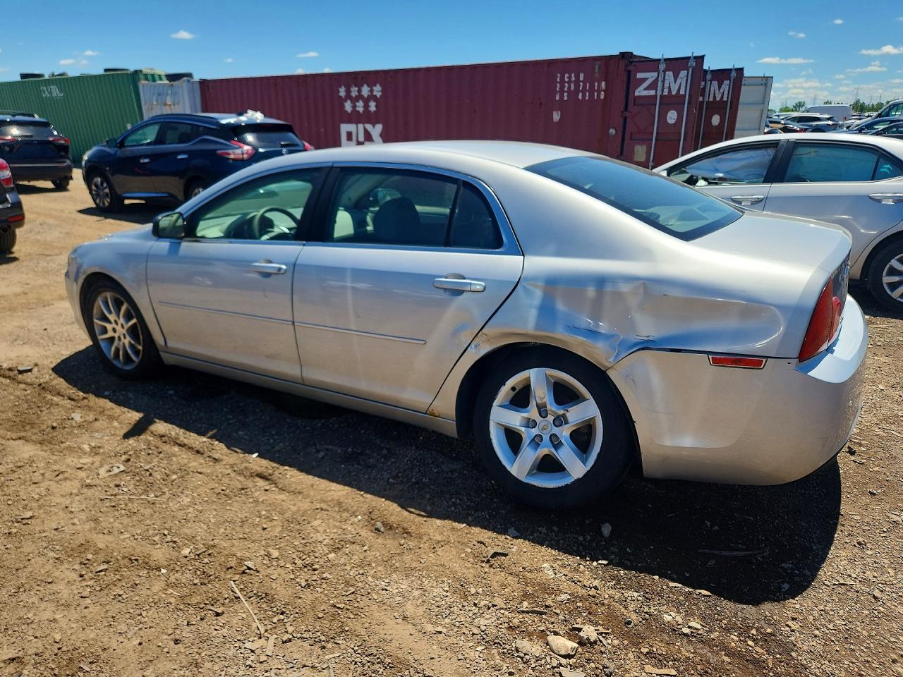 2012 Chevrolet Malibu Ls Silver vin: 1G1ZA5EU6CF387242