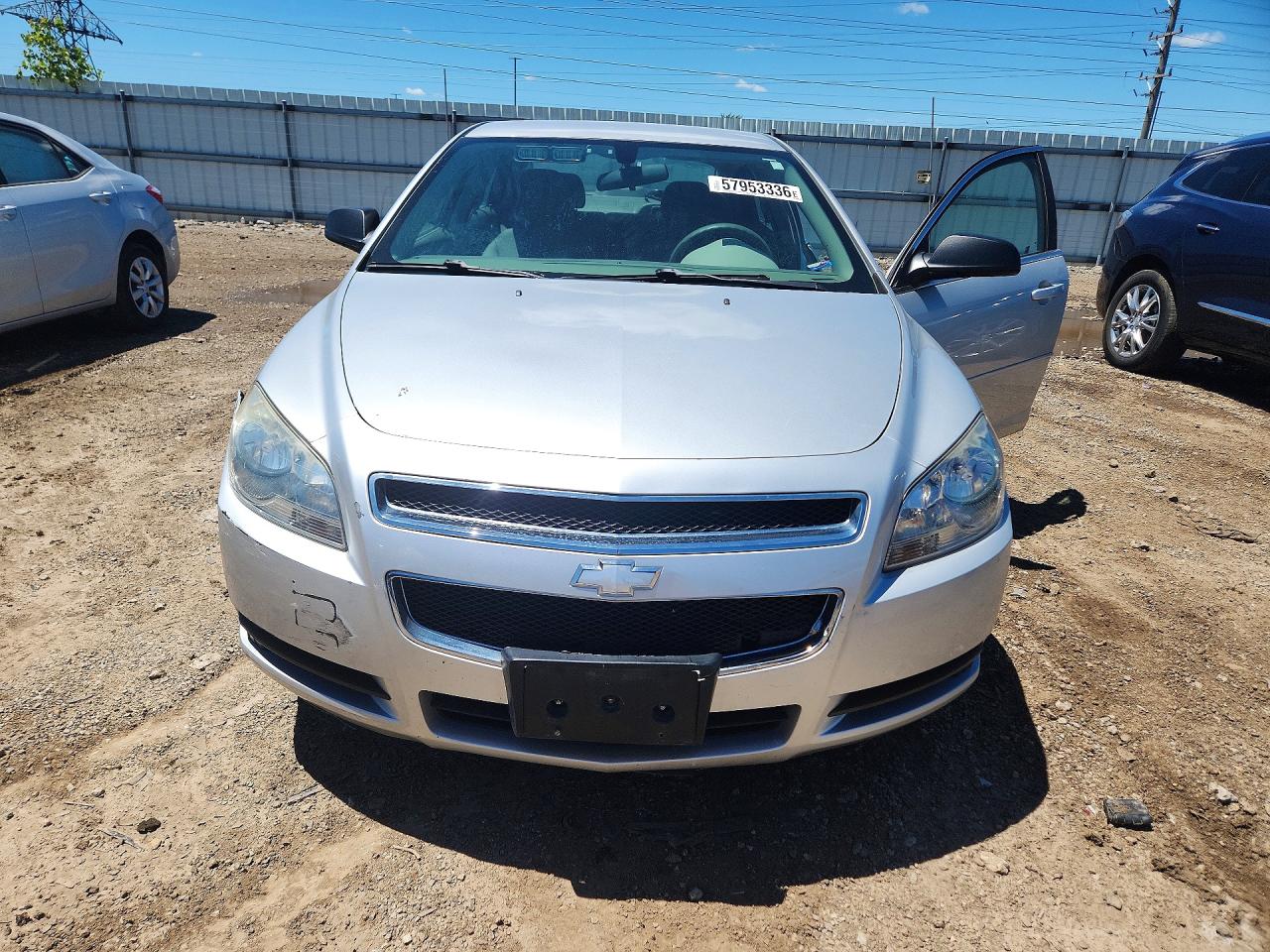2012 Chevrolet Malibu Ls Silver vin: 1G1ZA5EU6CF387242