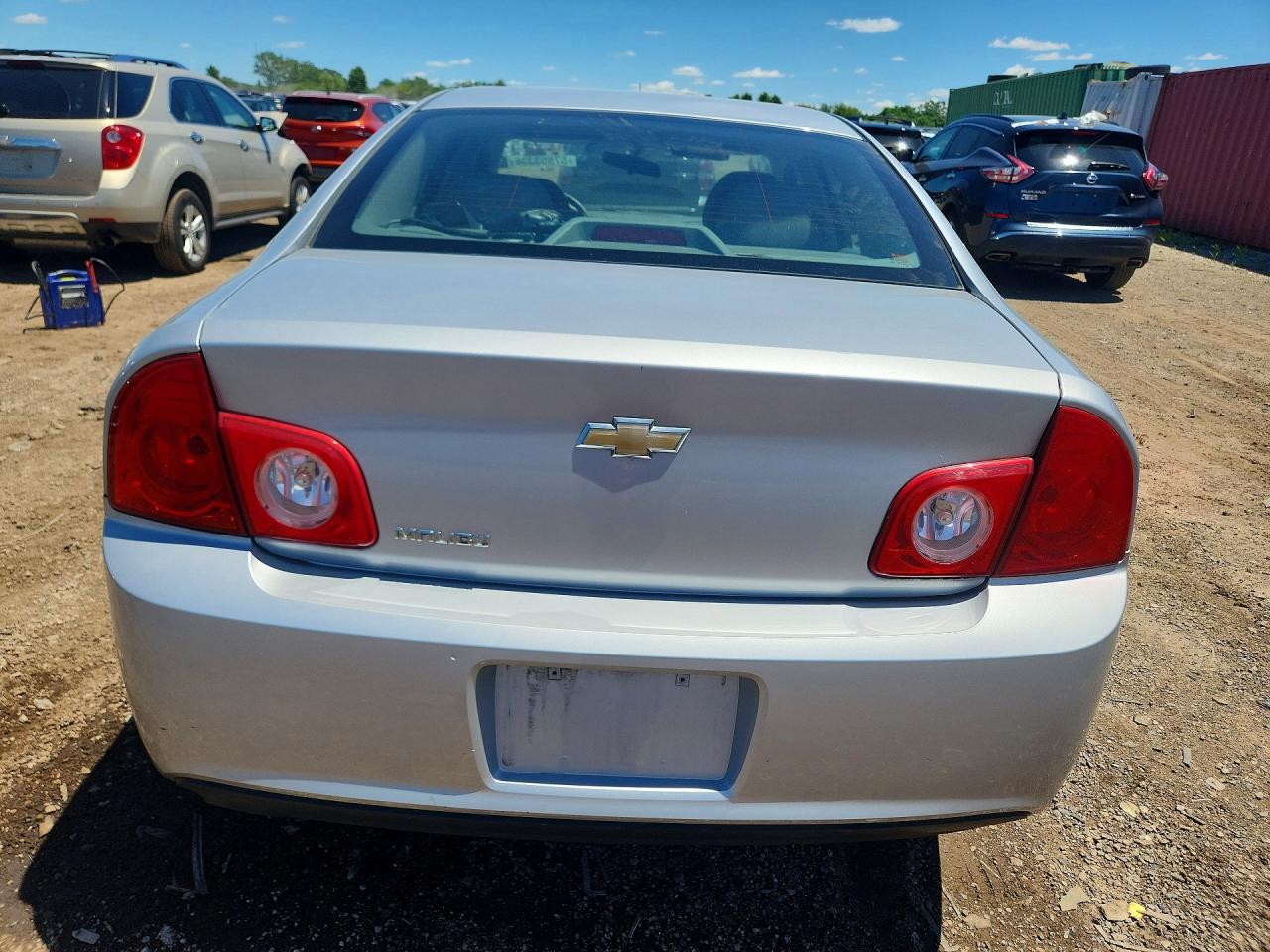 2012 Chevrolet Malibu Ls Silver vin: 1G1ZA5EU6CF387242