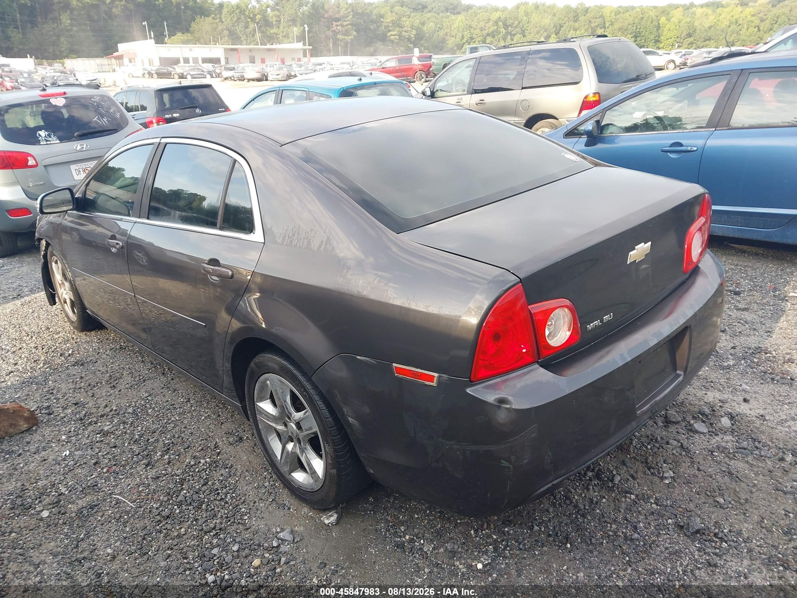 2012 Chevrolet Malibu Ls Серый vin: 1G1ZA5EU6CF395406