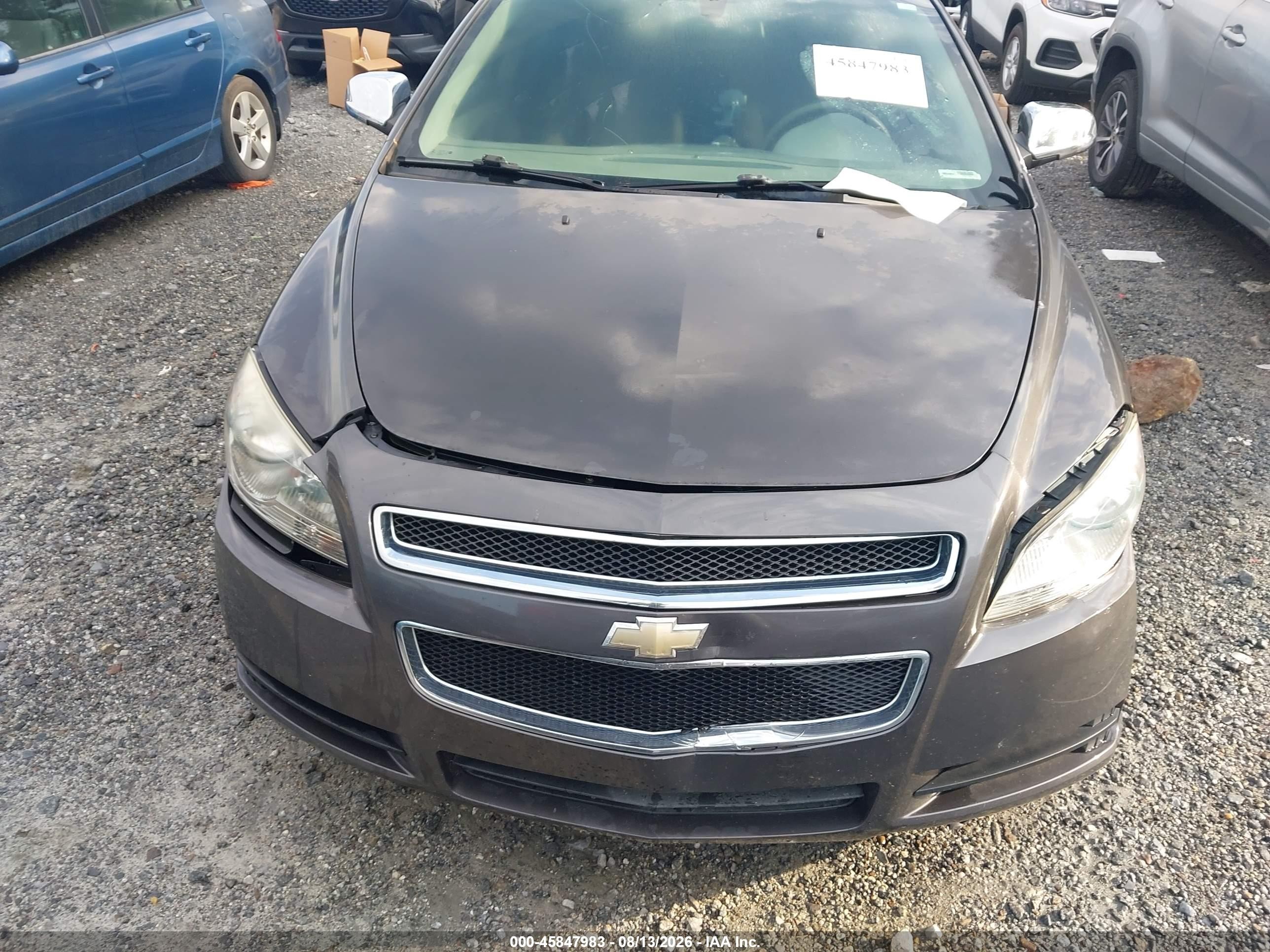 2012 Chevrolet Malibu Ls Серый vin: 1G1ZA5EU6CF395406