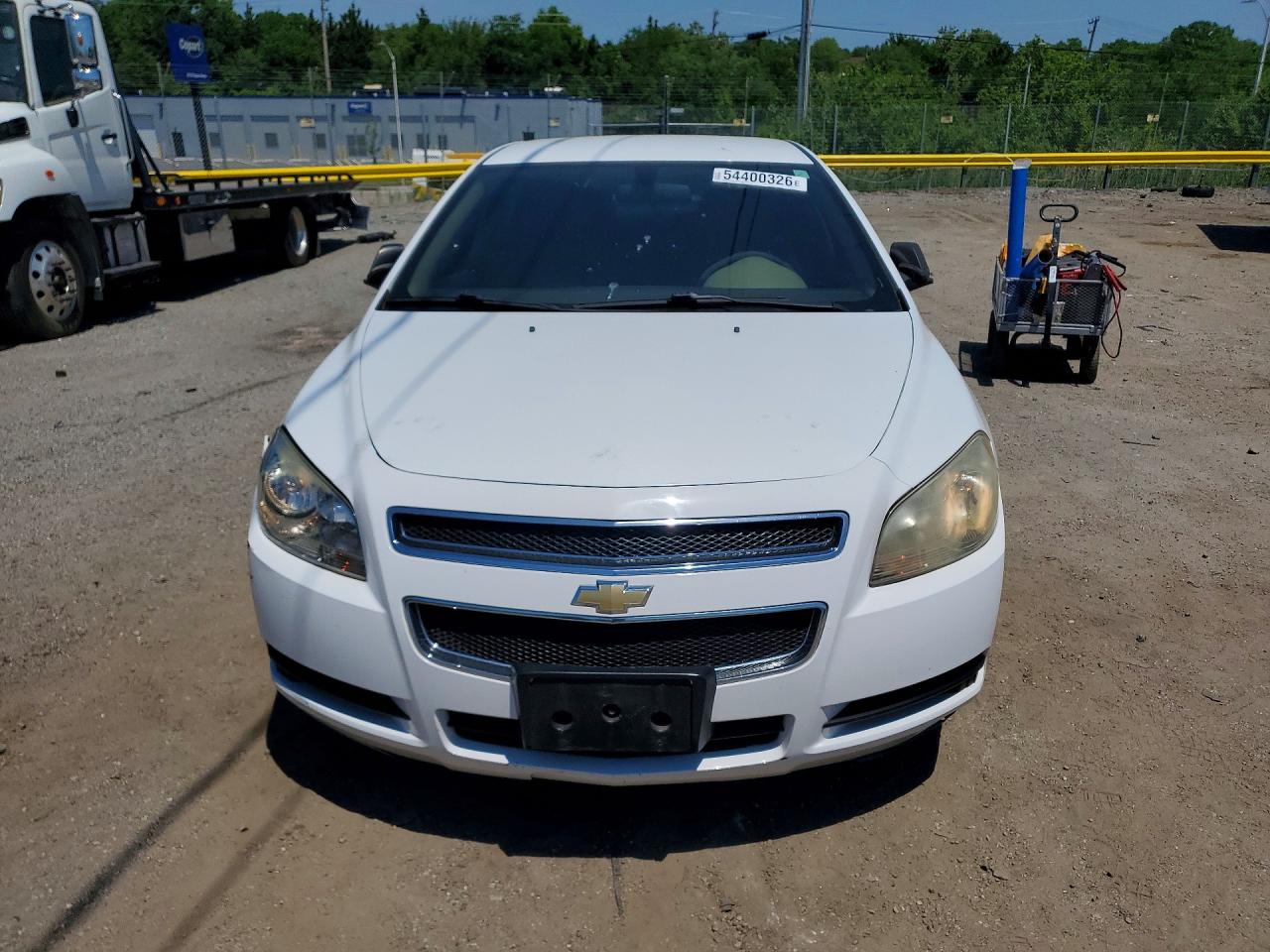 2012 Chevrolet Malibu 1lt White vin: 1G1ZA5EU6CF398354