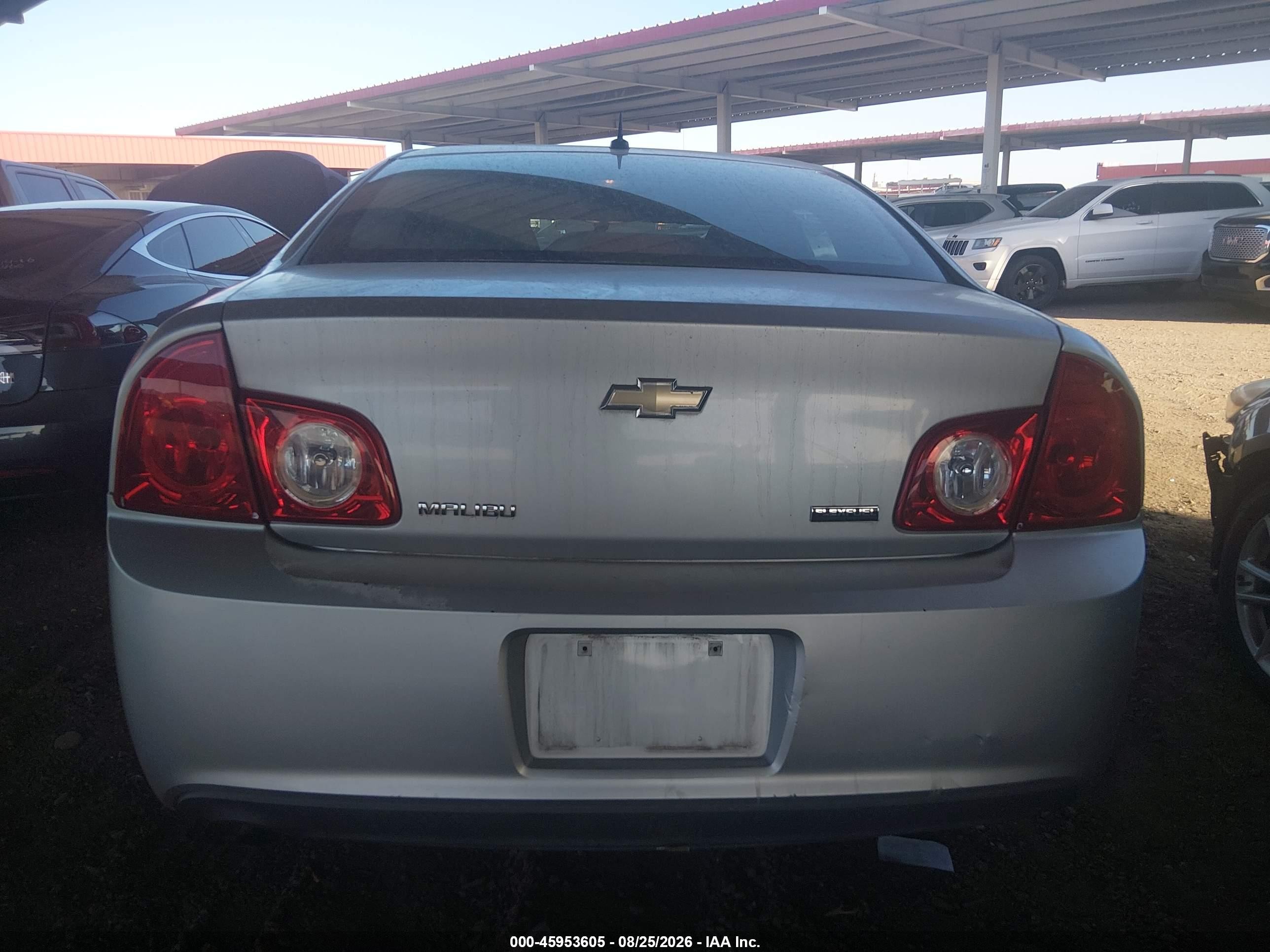 2011 Chevrolet Malibu Ls Silver vin: 1G1ZA5EU7BF110128