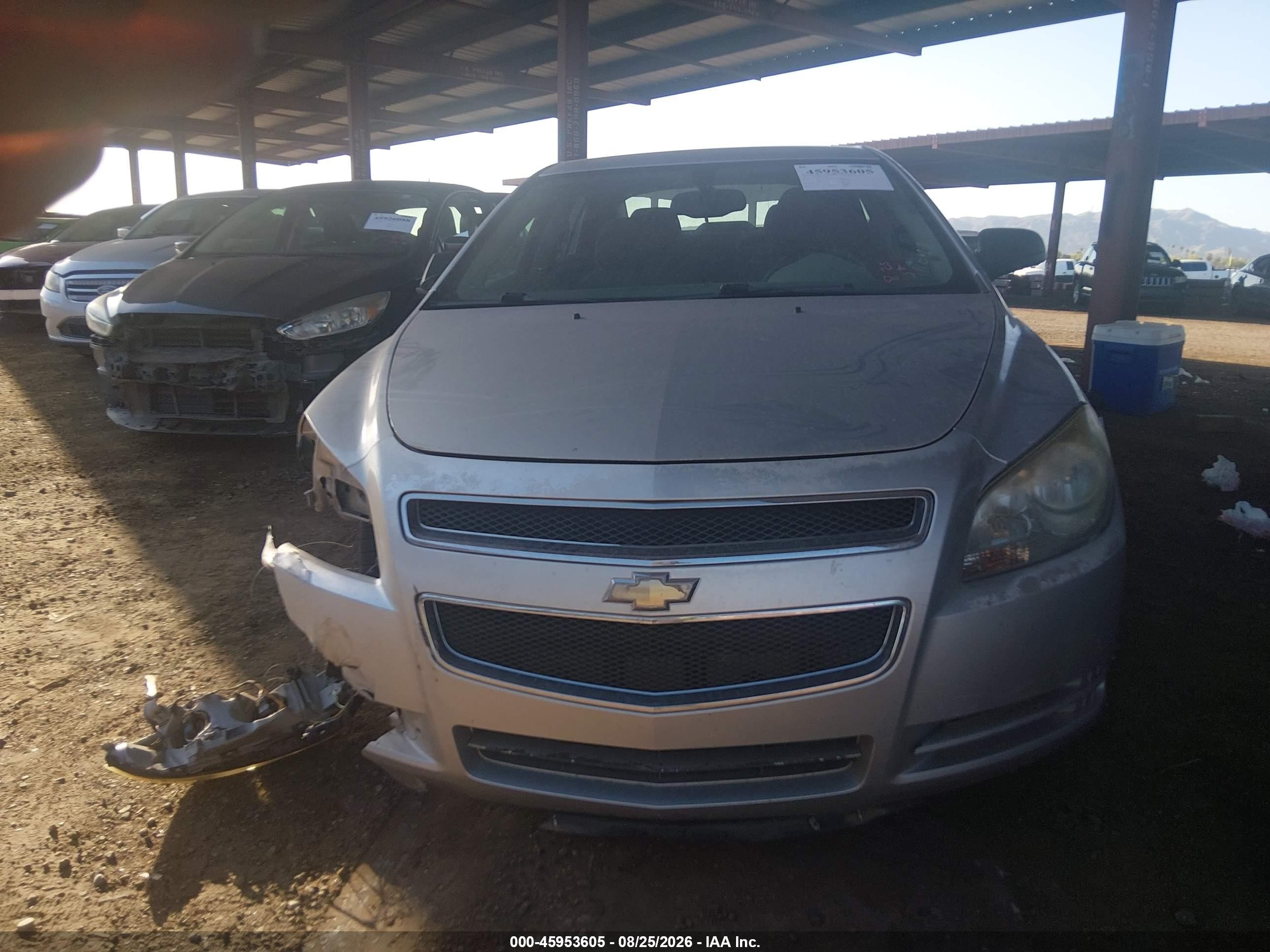 2011 Chevrolet Malibu Ls Silver vin: 1G1ZA5EU7BF110128