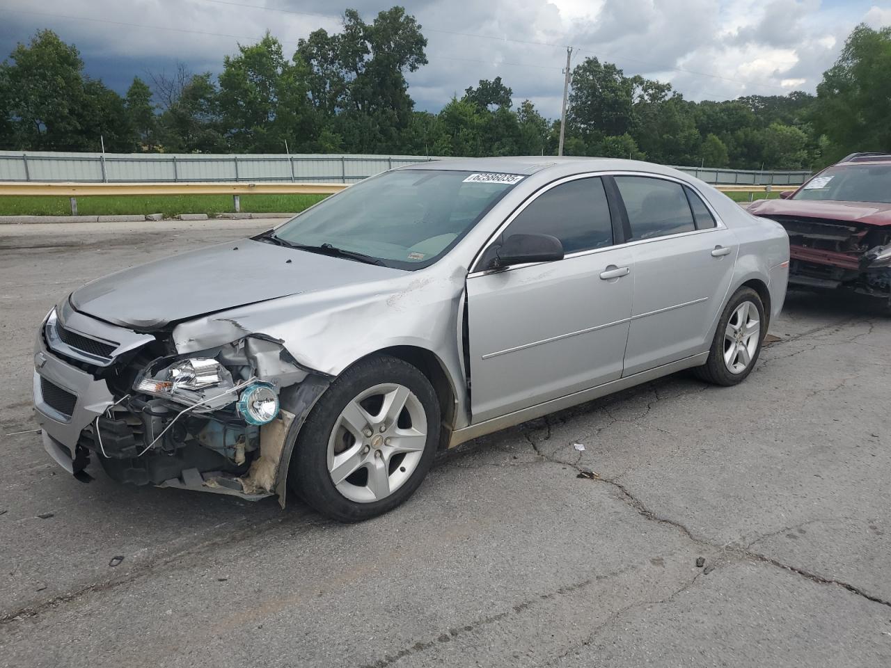 2012 Chevrolet Malibu Ls Gray vin: 1G1ZA5EU7CF179807