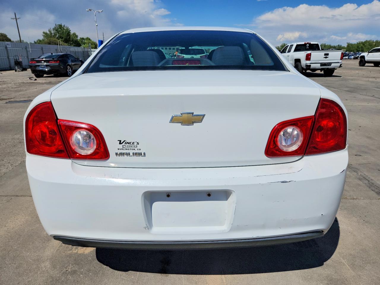 2012 Chevrolet Malibu Ls White vin: 1G1ZA5EU7CF384883