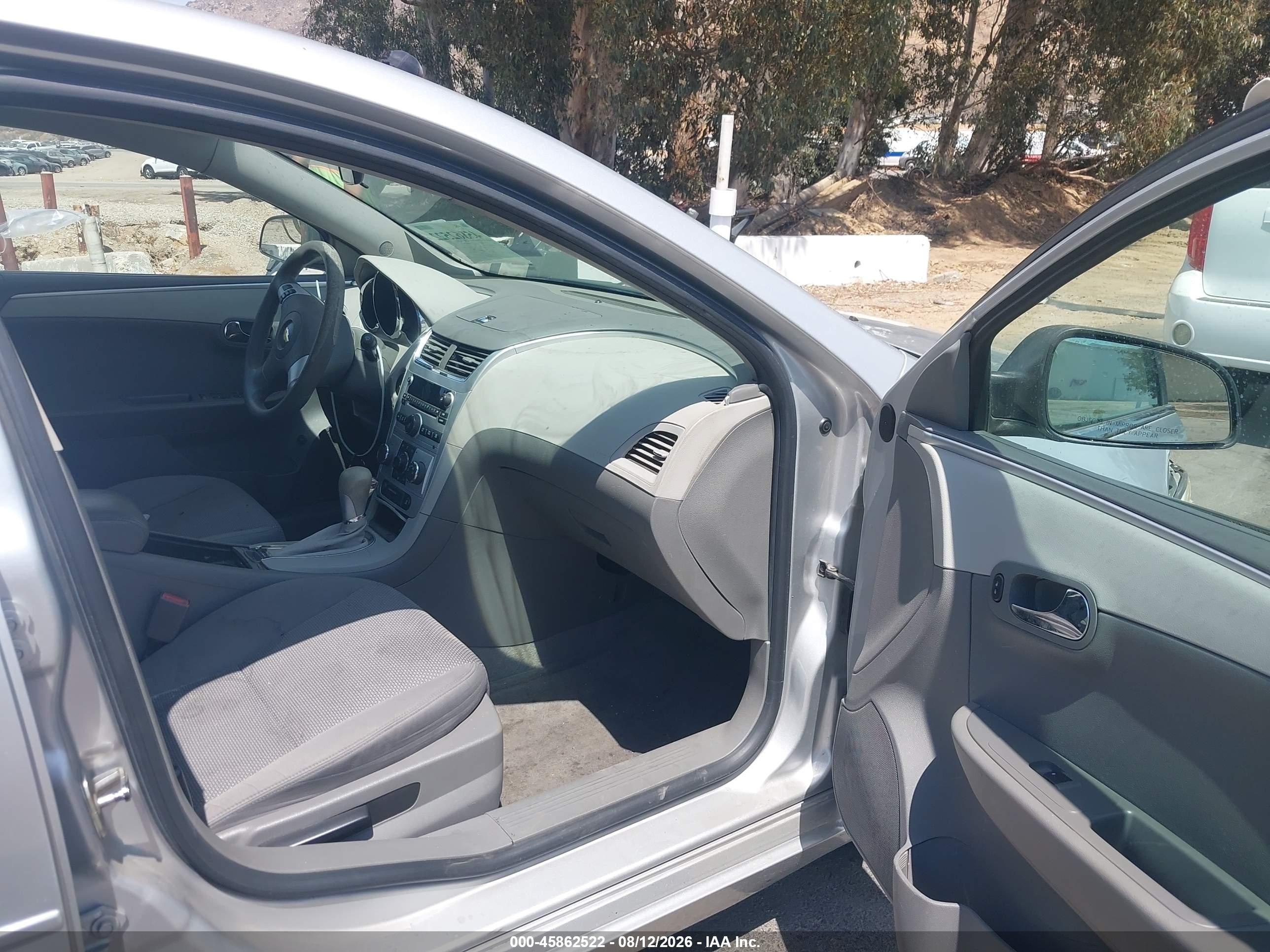 2012 Chevrolet Malibu Ls Silver vin: 1G1ZA5EU7CF394149