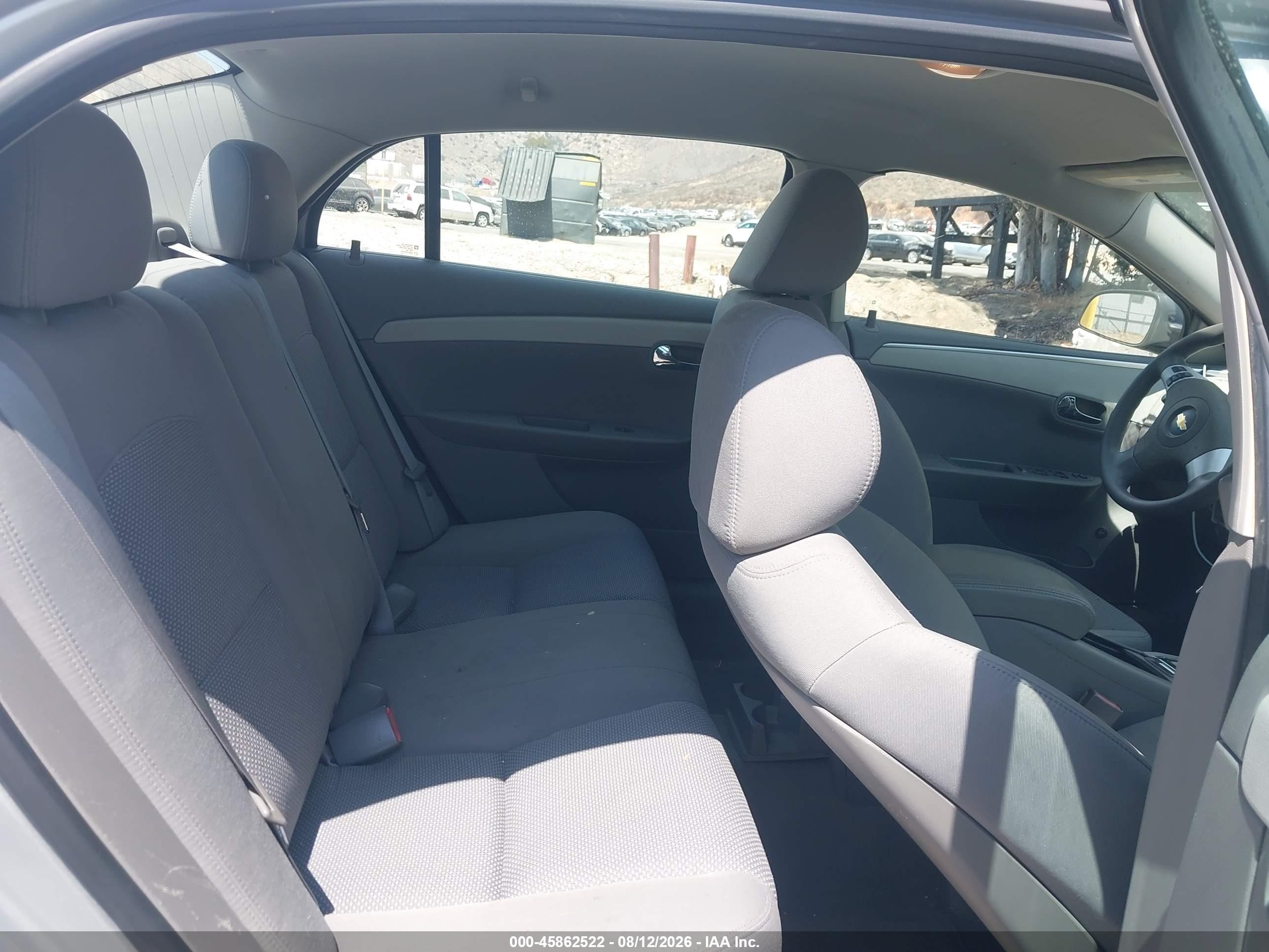 2012 Chevrolet Malibu Ls Silver vin: 1G1ZA5EU7CF394149