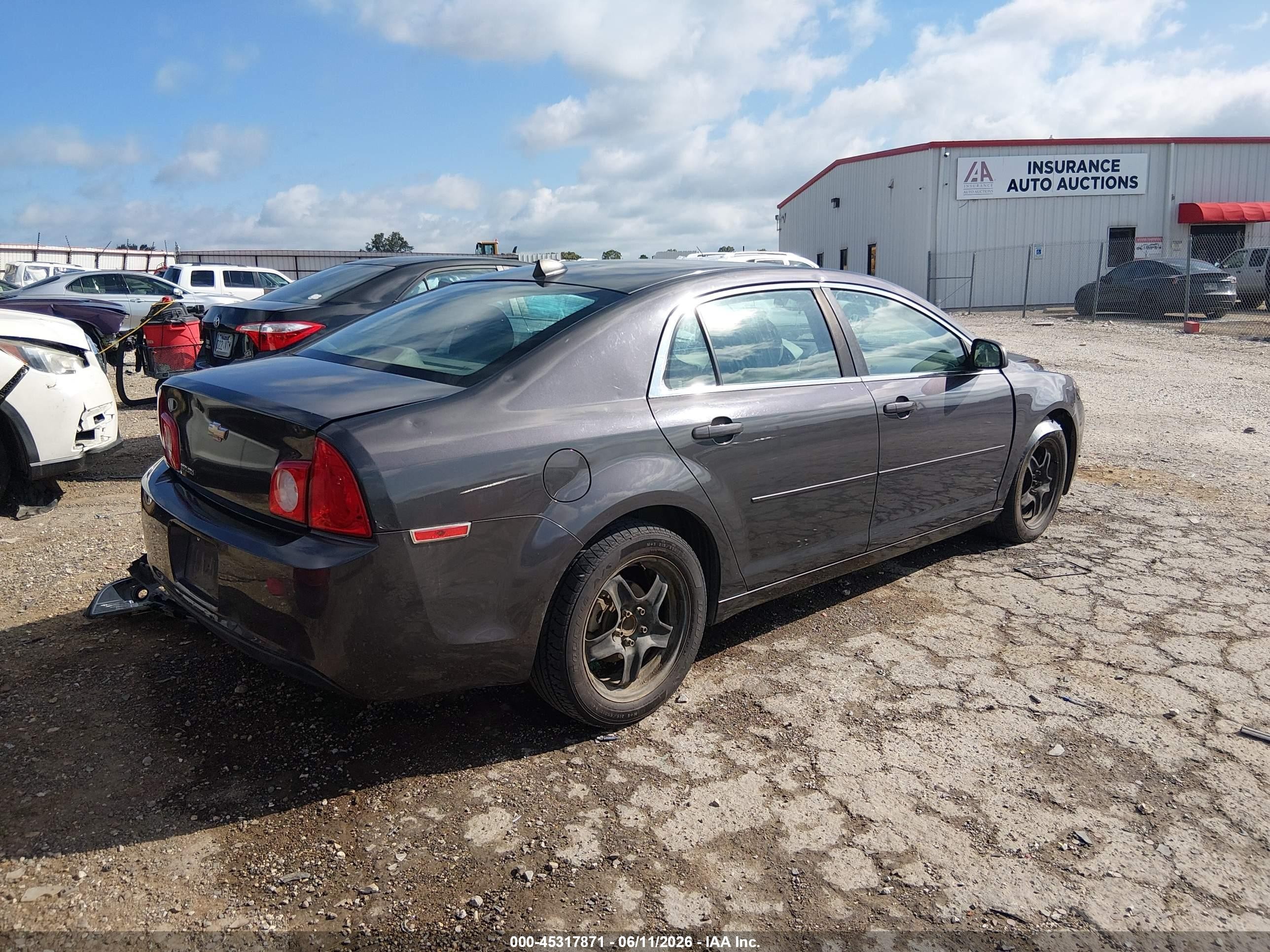 2012 Chevrolet Malibu Ls Gray vin: 1G1ZA5EU7CF395074