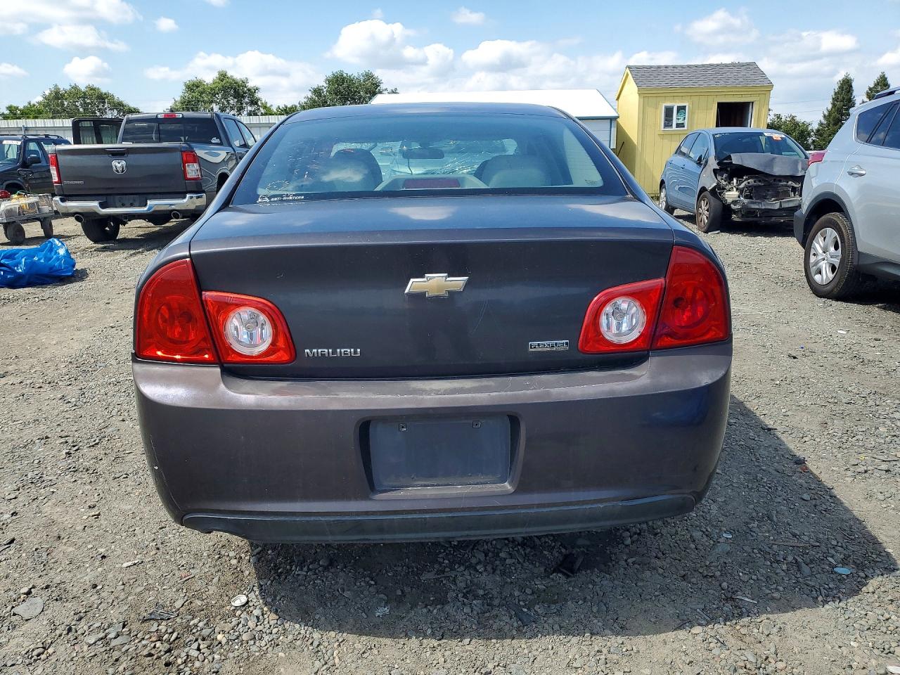 2011 Chevrolet Malibu Ls Gray vin: 1G1ZA5EU8BF307230