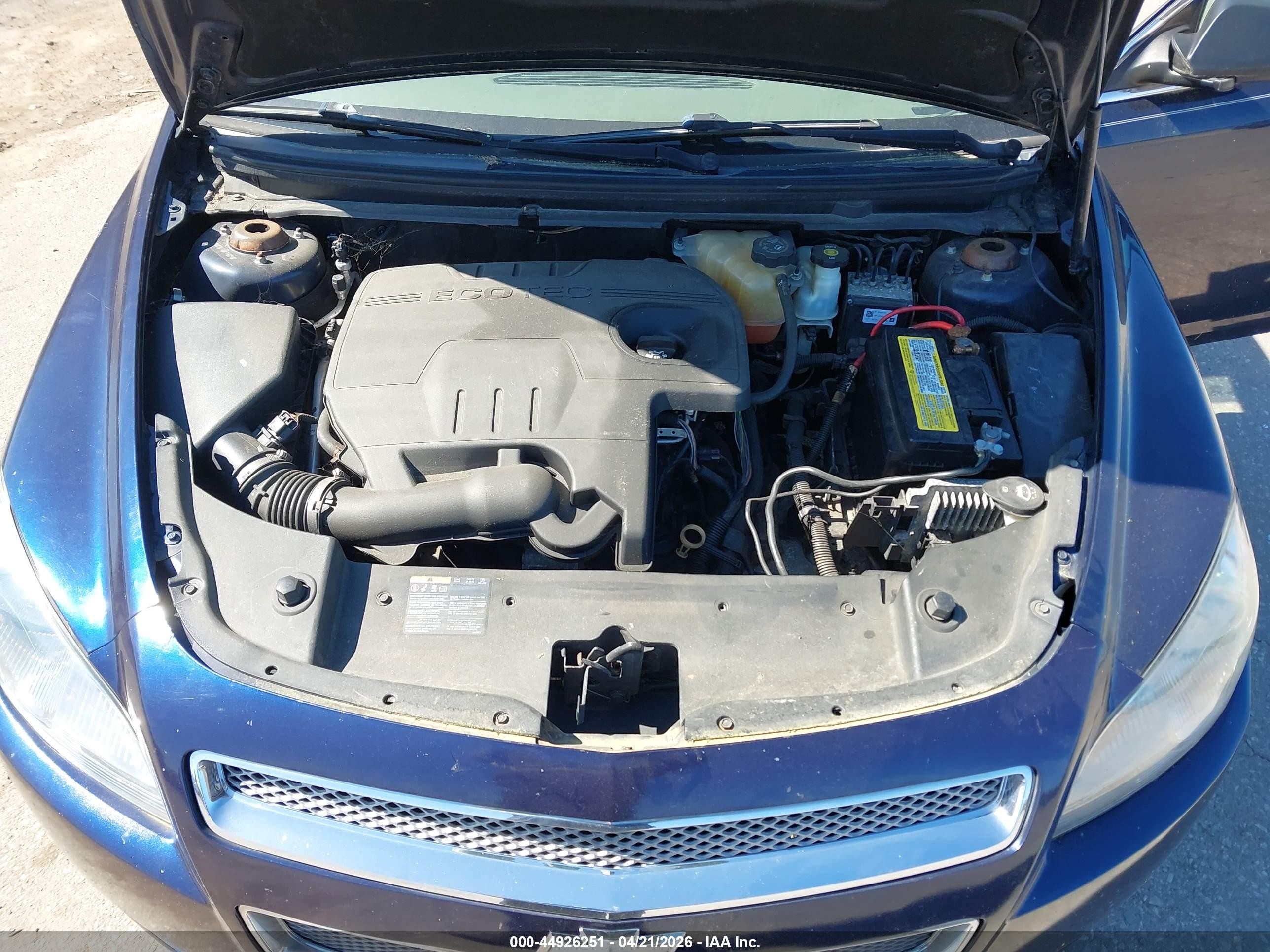 2011 Chevrolet Malibu Ls Blue vin: 1G1ZA5EU8BF358193