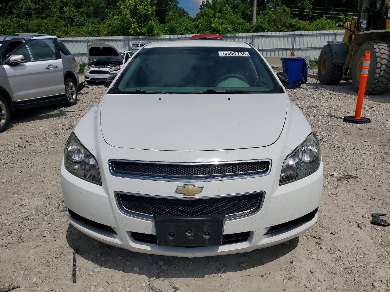 2012 Chevrolet Malibu Ls White vin: 1G1ZA5EU8CF386898