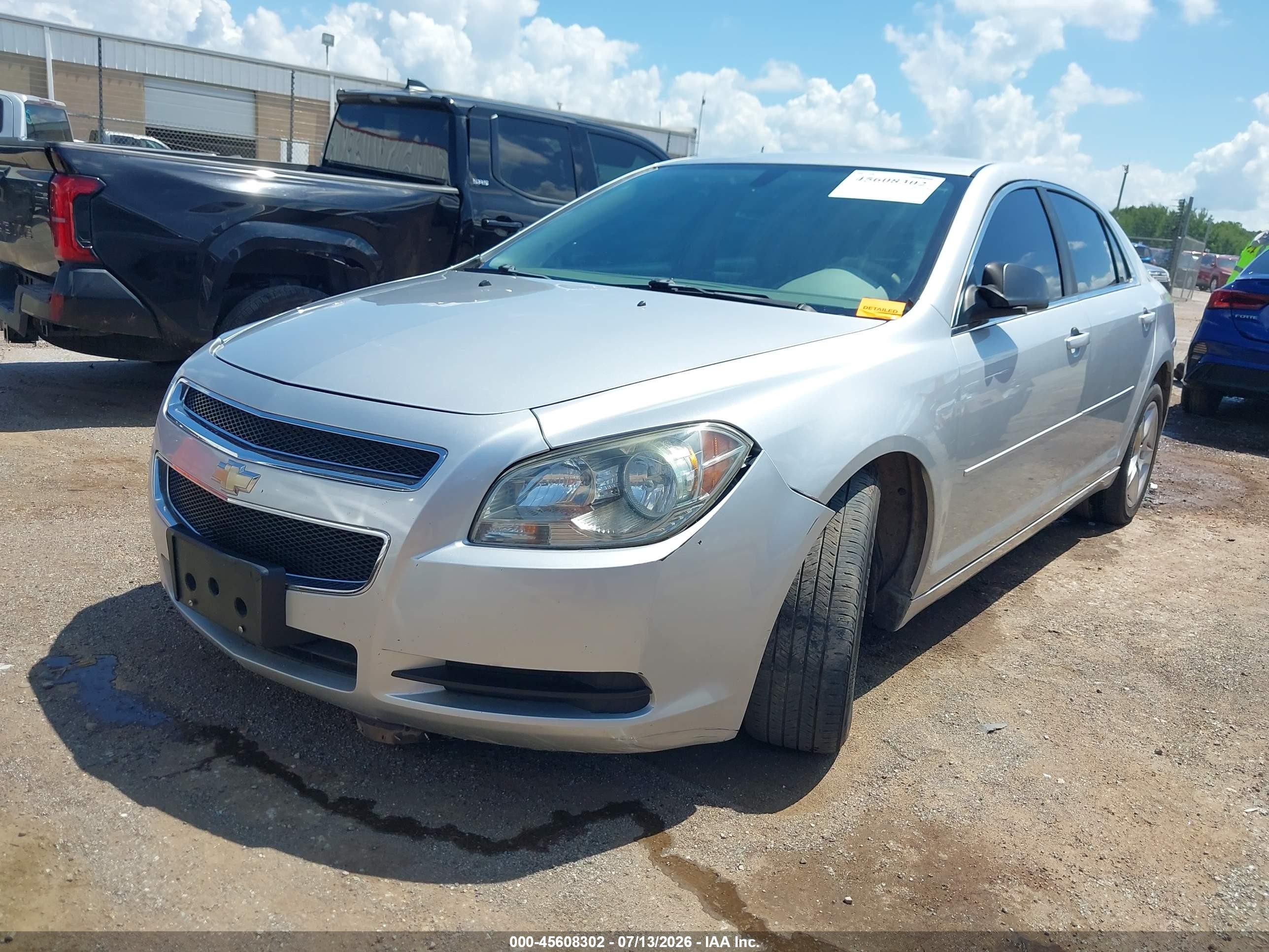 2012 Chevrolet Malibu Ls Silver vin: 1G1ZA5EU8CF394631