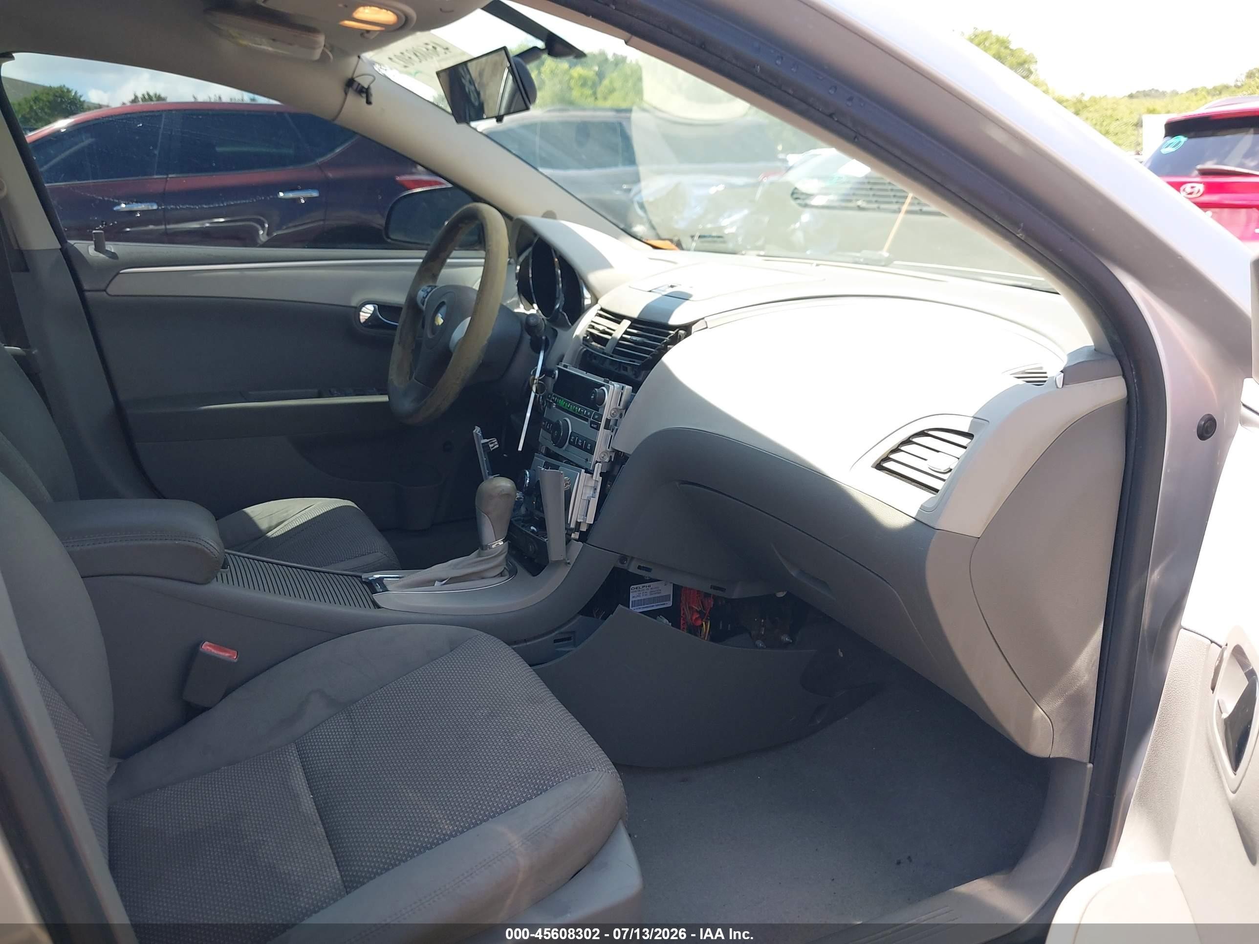 2012 Chevrolet Malibu Ls Silver vin: 1G1ZA5EU8CF394631