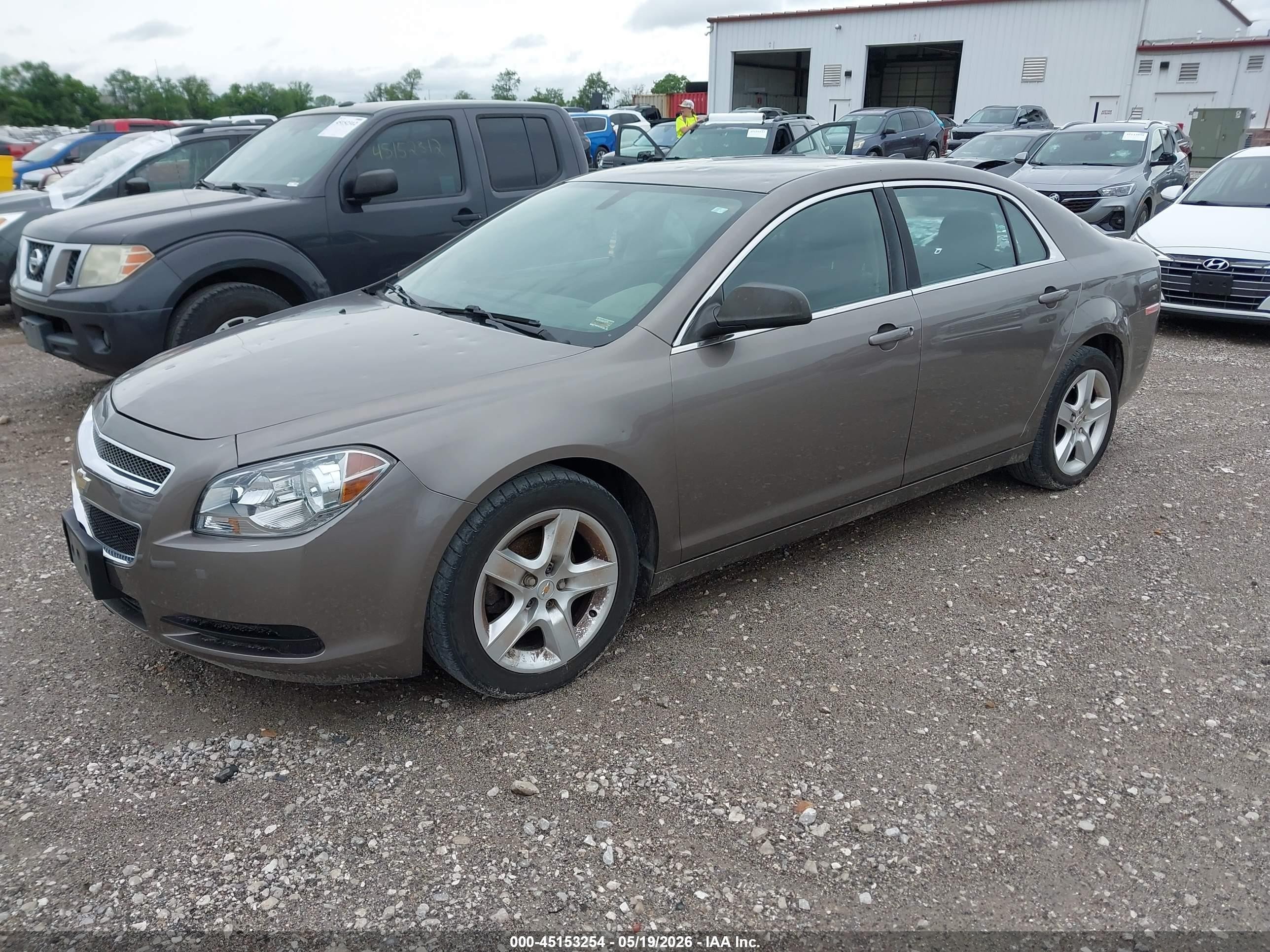 2012 Chevrolet Malibu Ls Gray vin: 1G1ZA5EU9CF287989