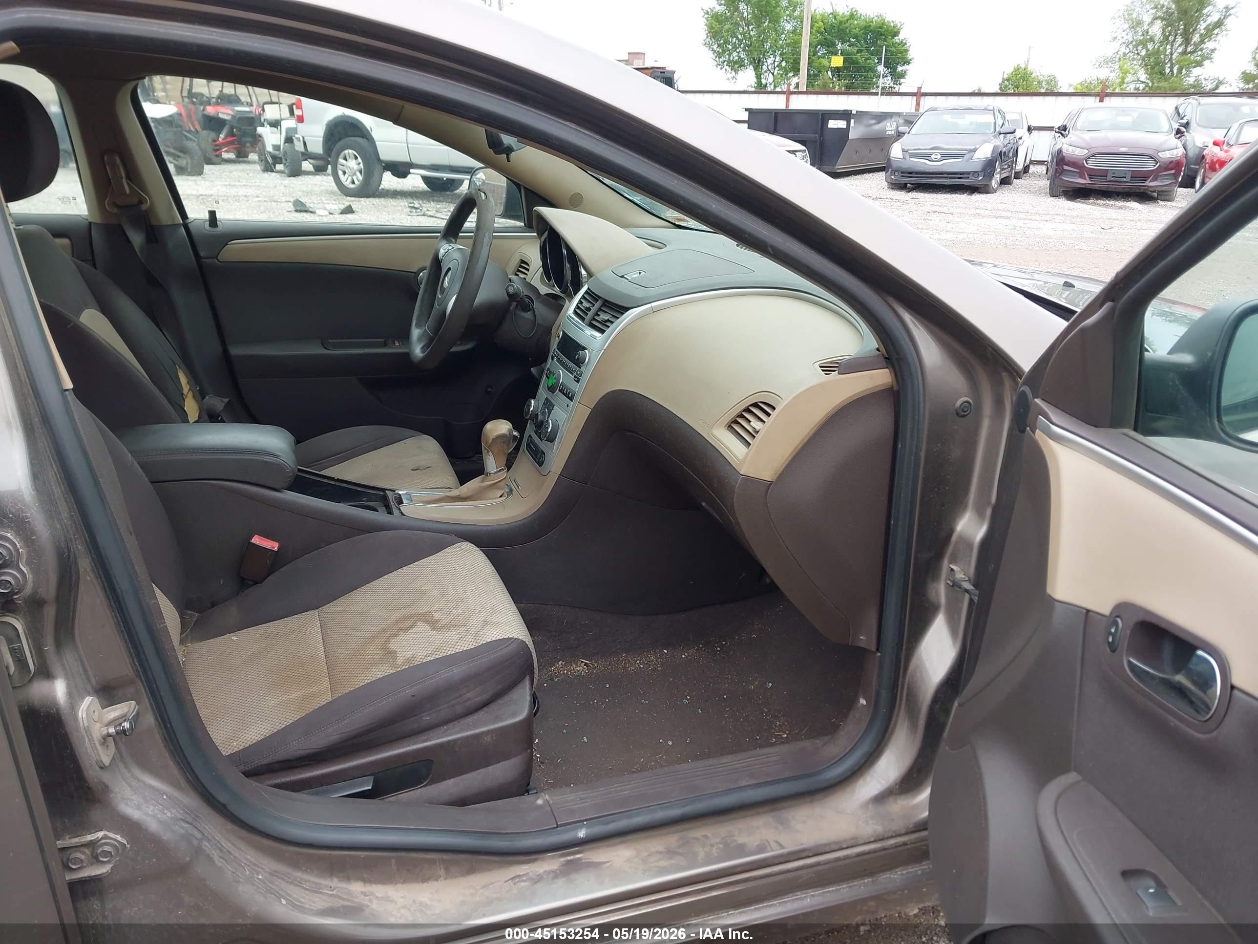 2012 Chevrolet Malibu Ls Gray vin: 1G1ZA5EU9CF287989
