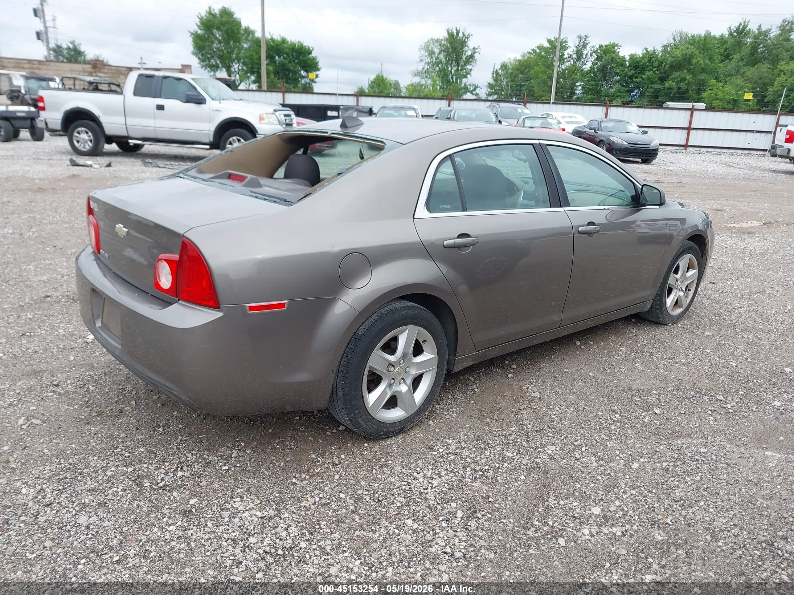 2012 Chevrolet Malibu Ls Gray vin: 1G1ZA5EU9CF287989