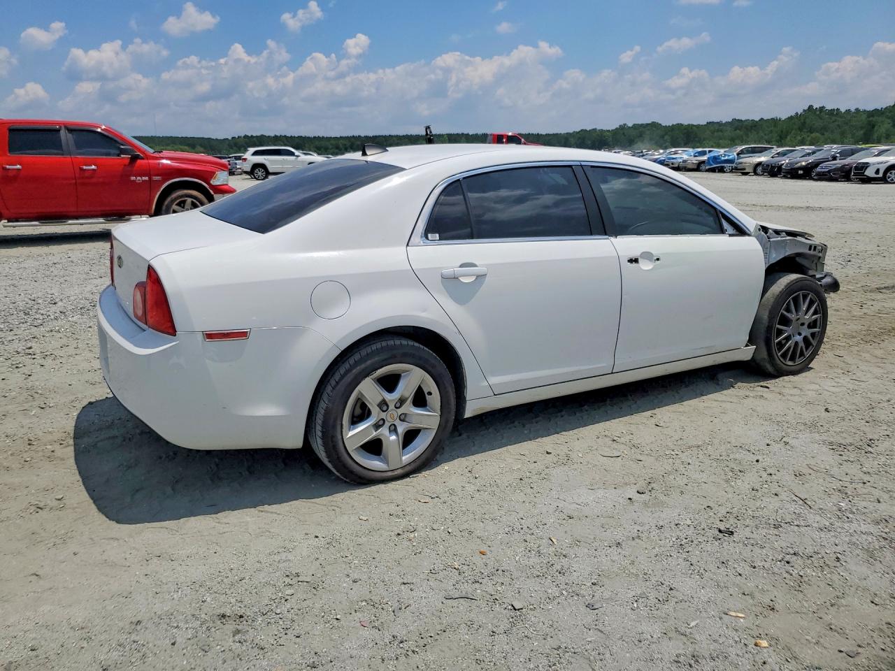 2012 Chevrolet Malibu Ls White vin: 1G1ZA5EU9CF372475
