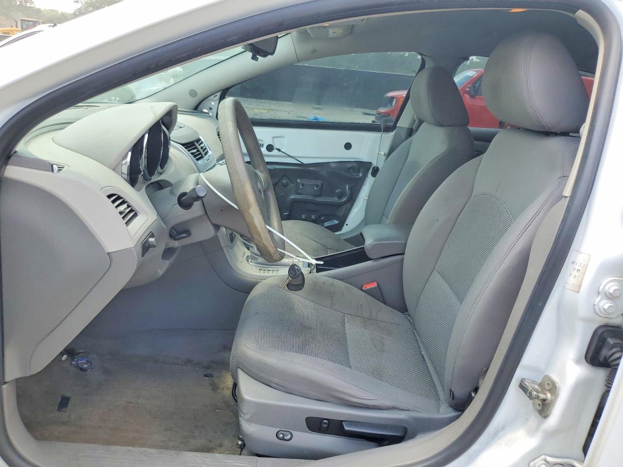 2012 Chevrolet Malibu Ls White vin: 1G1ZA5EU9CF372475