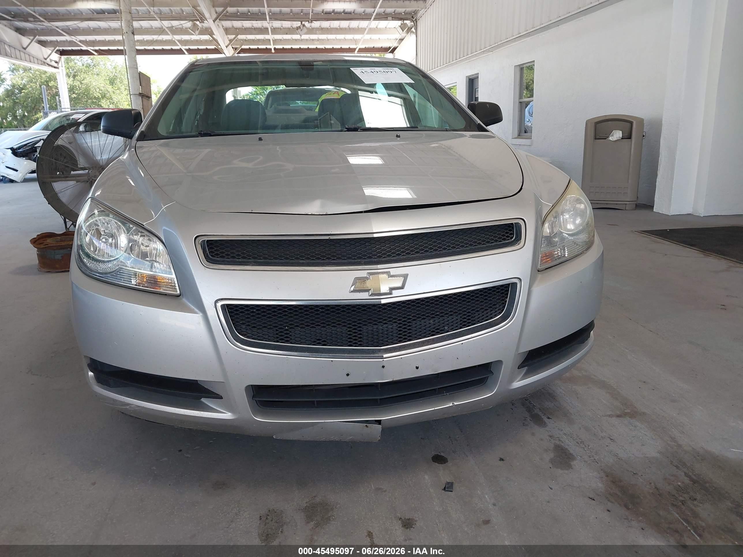 2011 Chevrolet Malibu Ls Silver vin: 1G1ZA5EUXBF199595