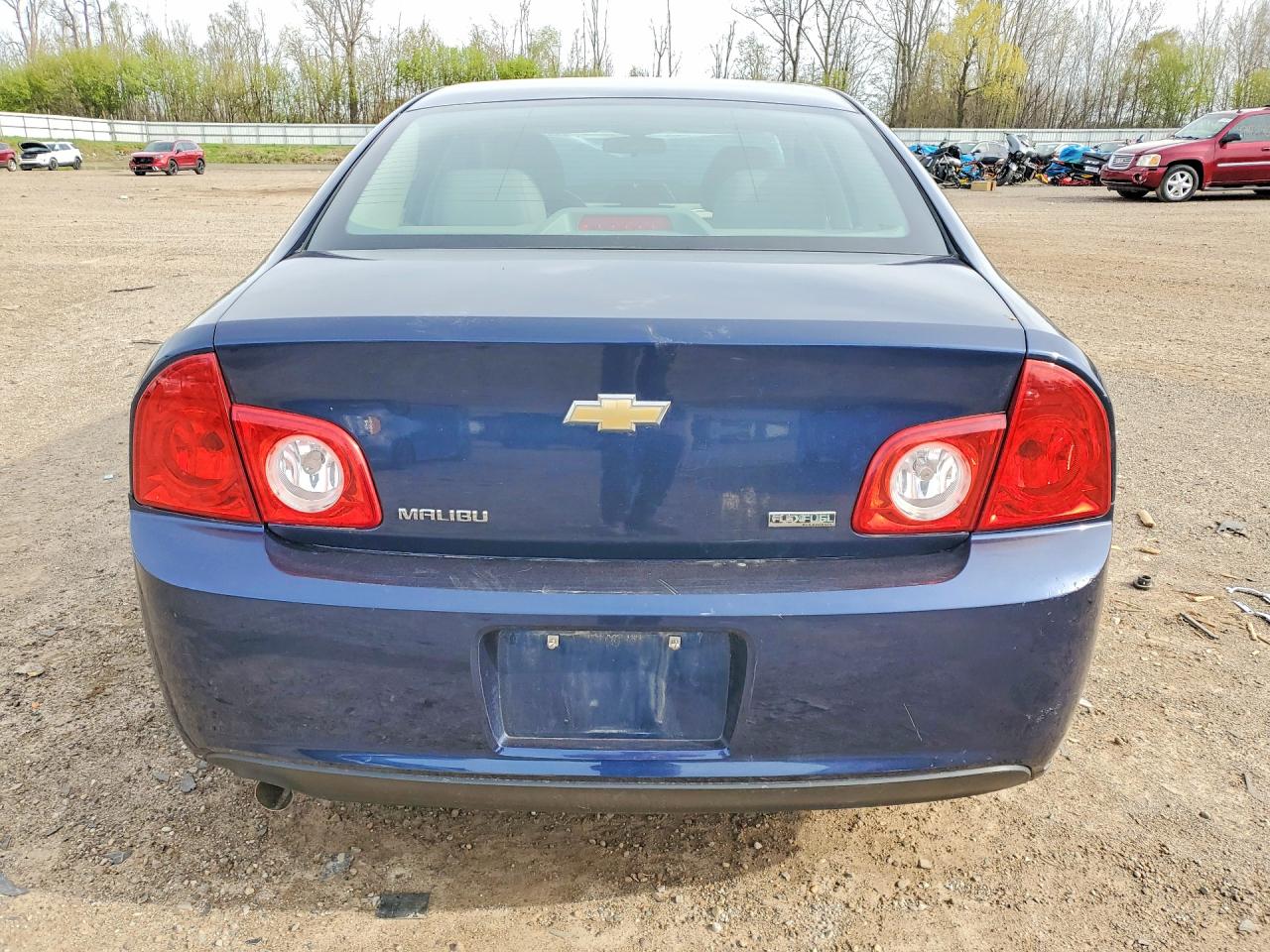 2011 Chevrolet Malibu Ls Blue vin: 1G1ZA5EUXBF354565
