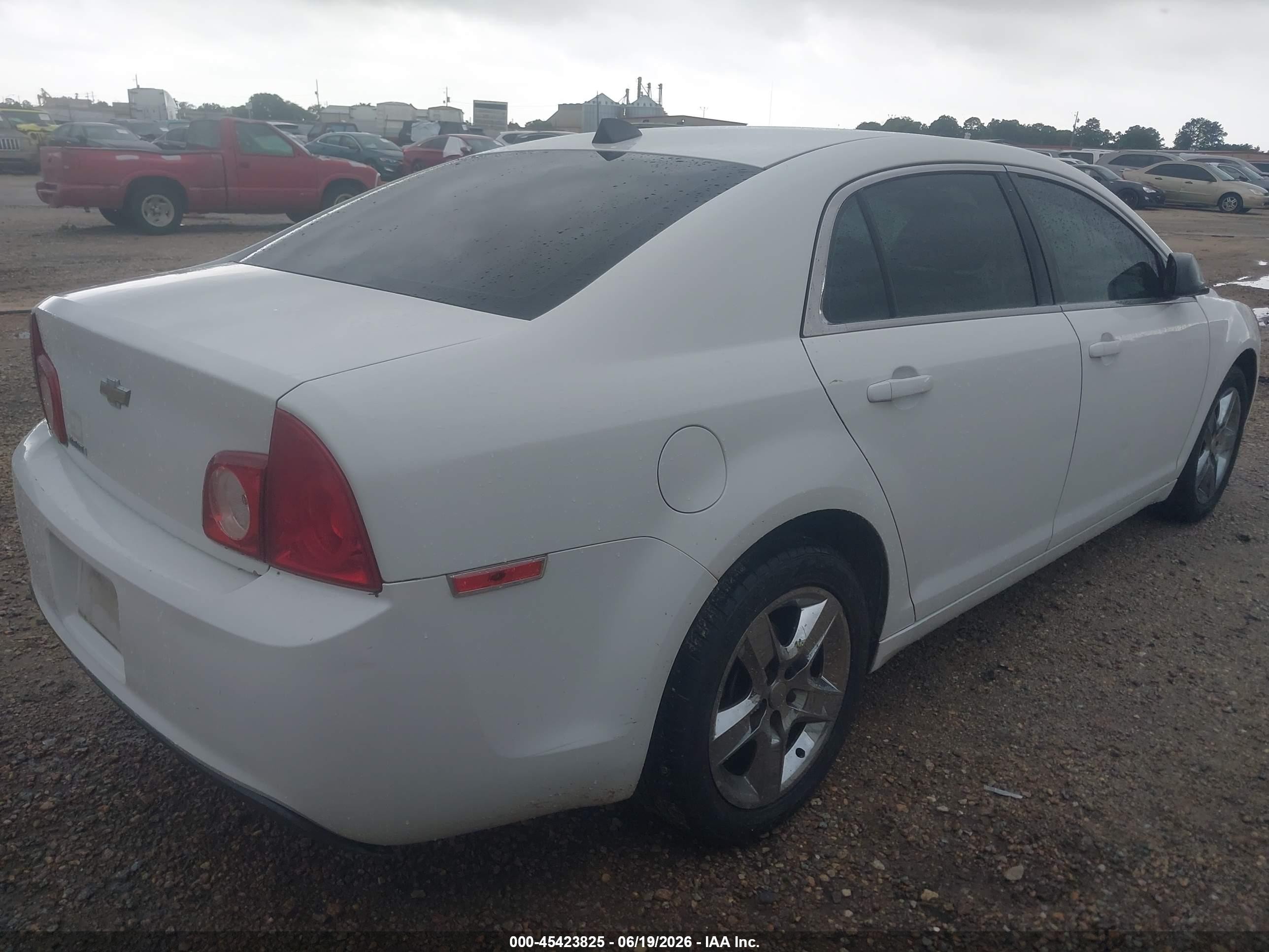 2012 Chevrolet Malibu Ls Белый vin: 1G1ZA5EUXCF277388