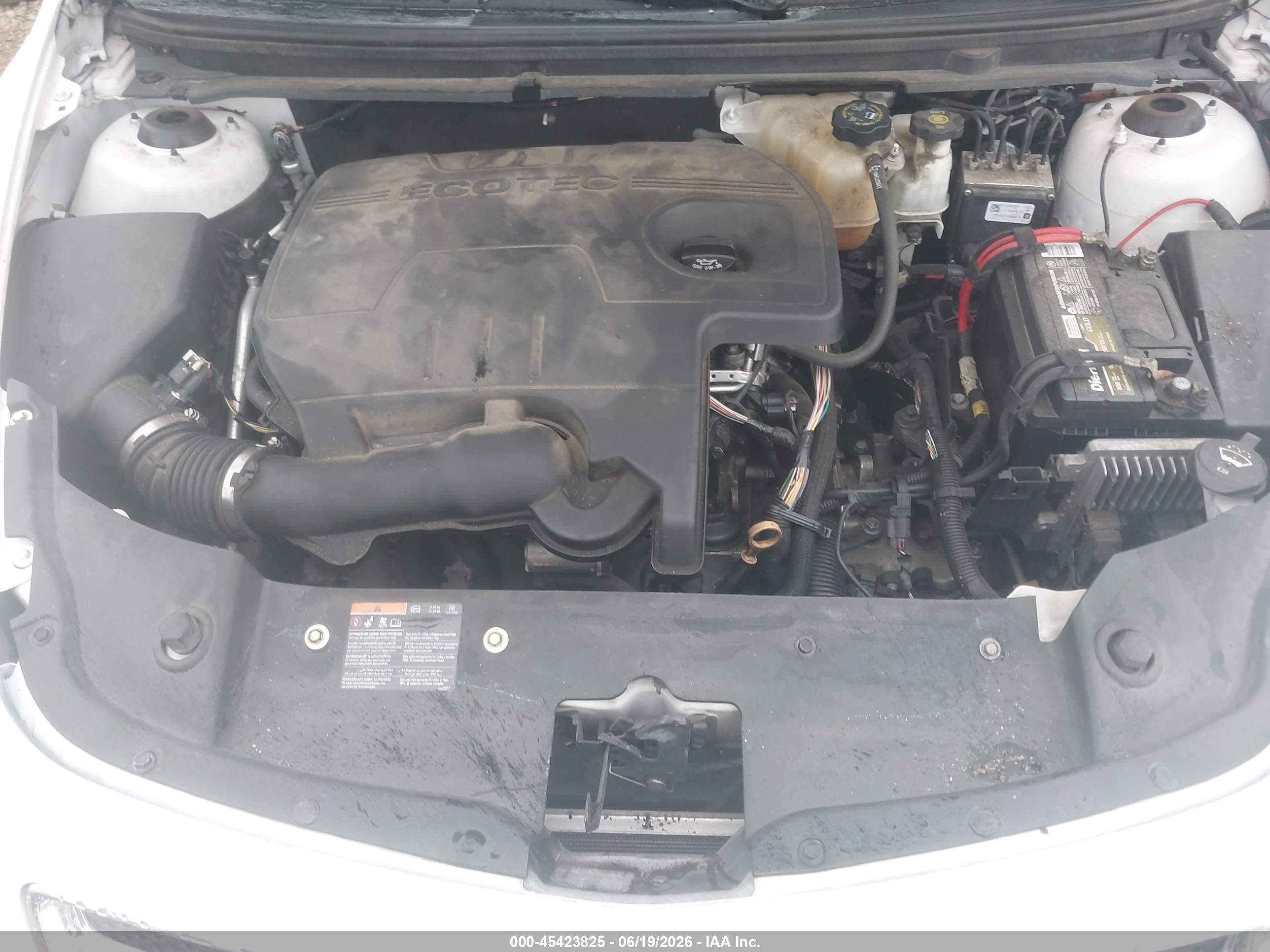 2012 Chevrolet Malibu Ls Белый vin: 1G1ZA5EUXCF277388