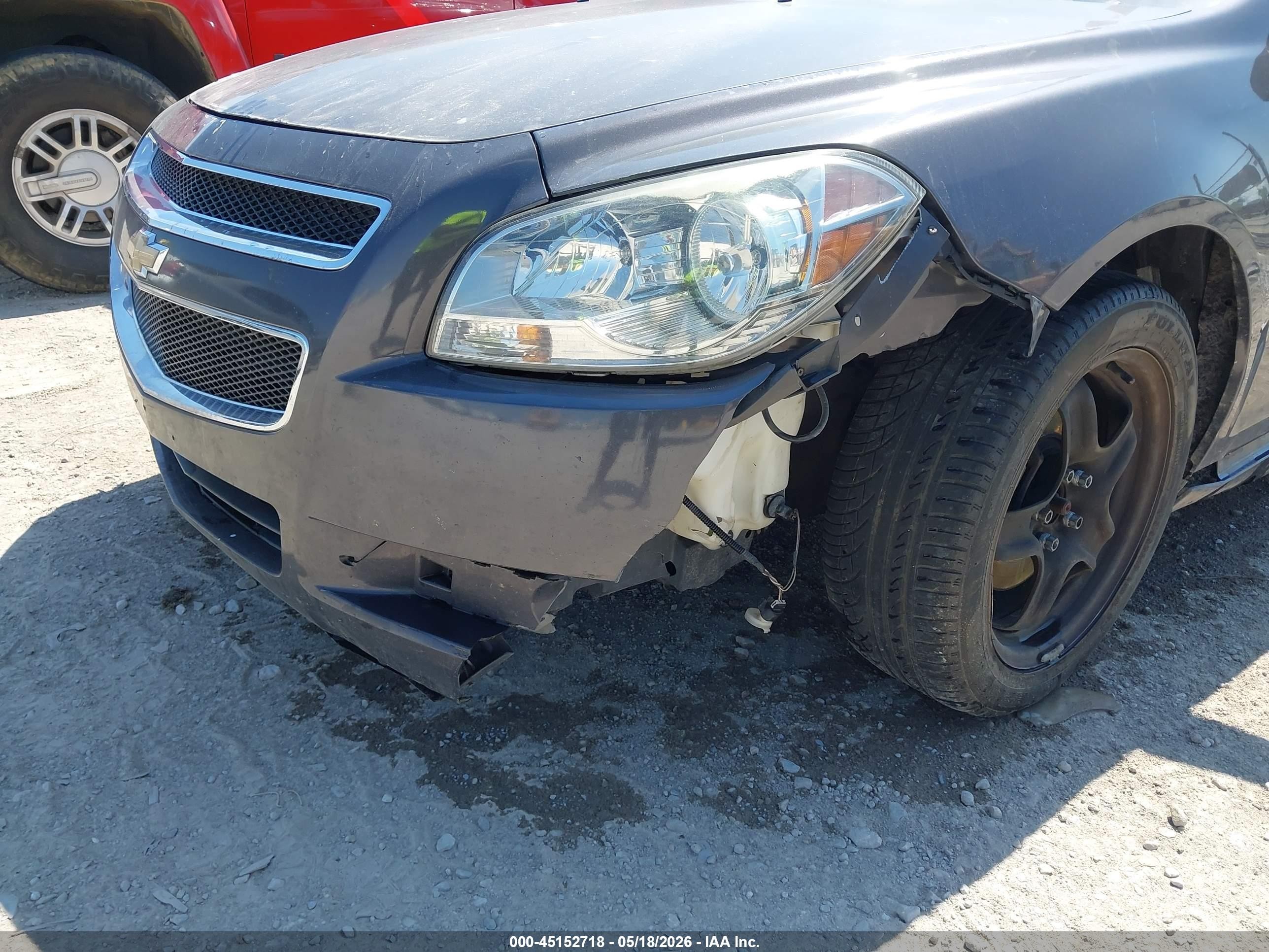 2012 Chevrolet Malibu Ls Серый vin: 1G1ZA5EUXCF355636