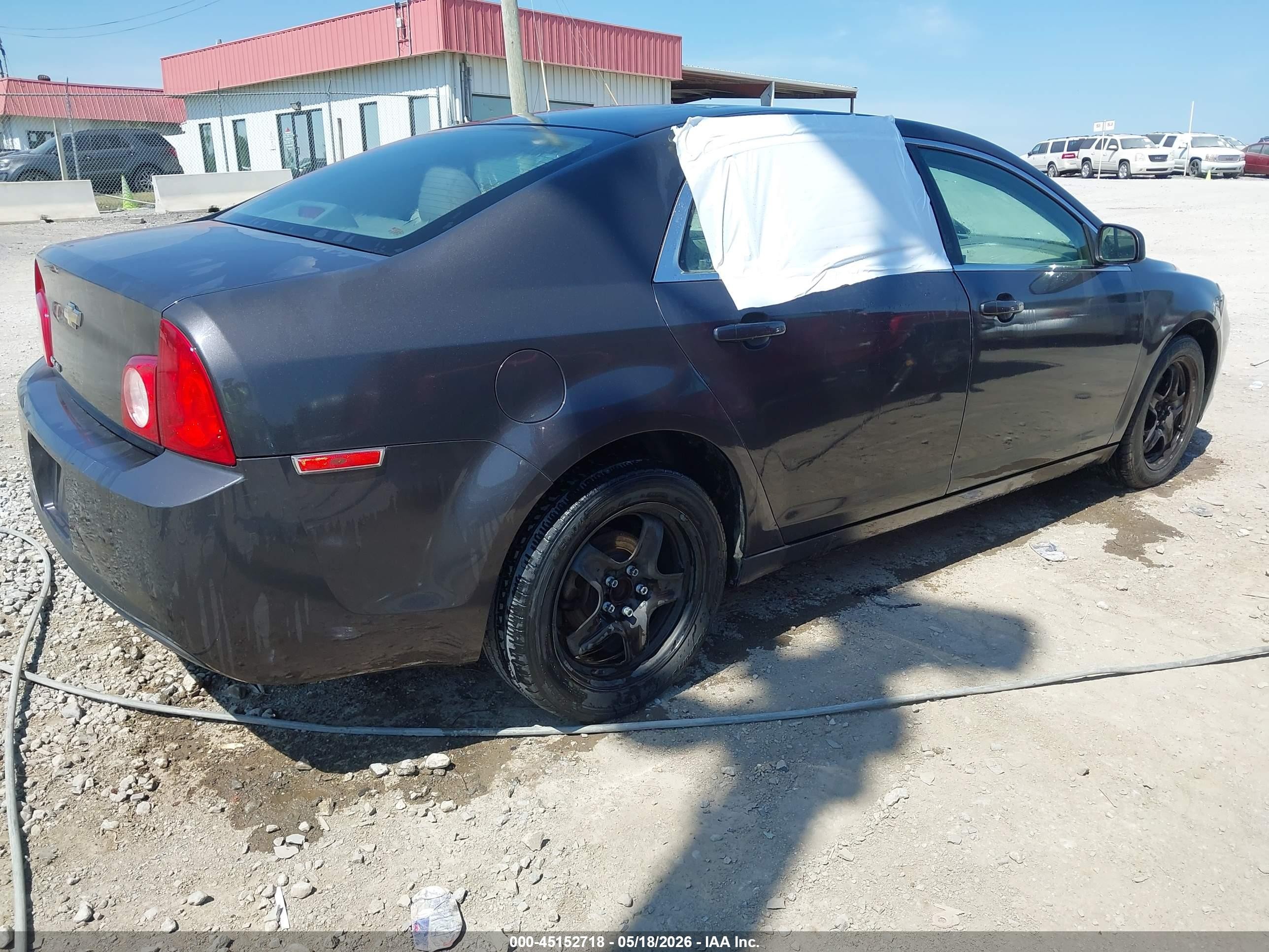 2012 Chevrolet Malibu Ls Серый vin: 1G1ZA5EUXCF355636