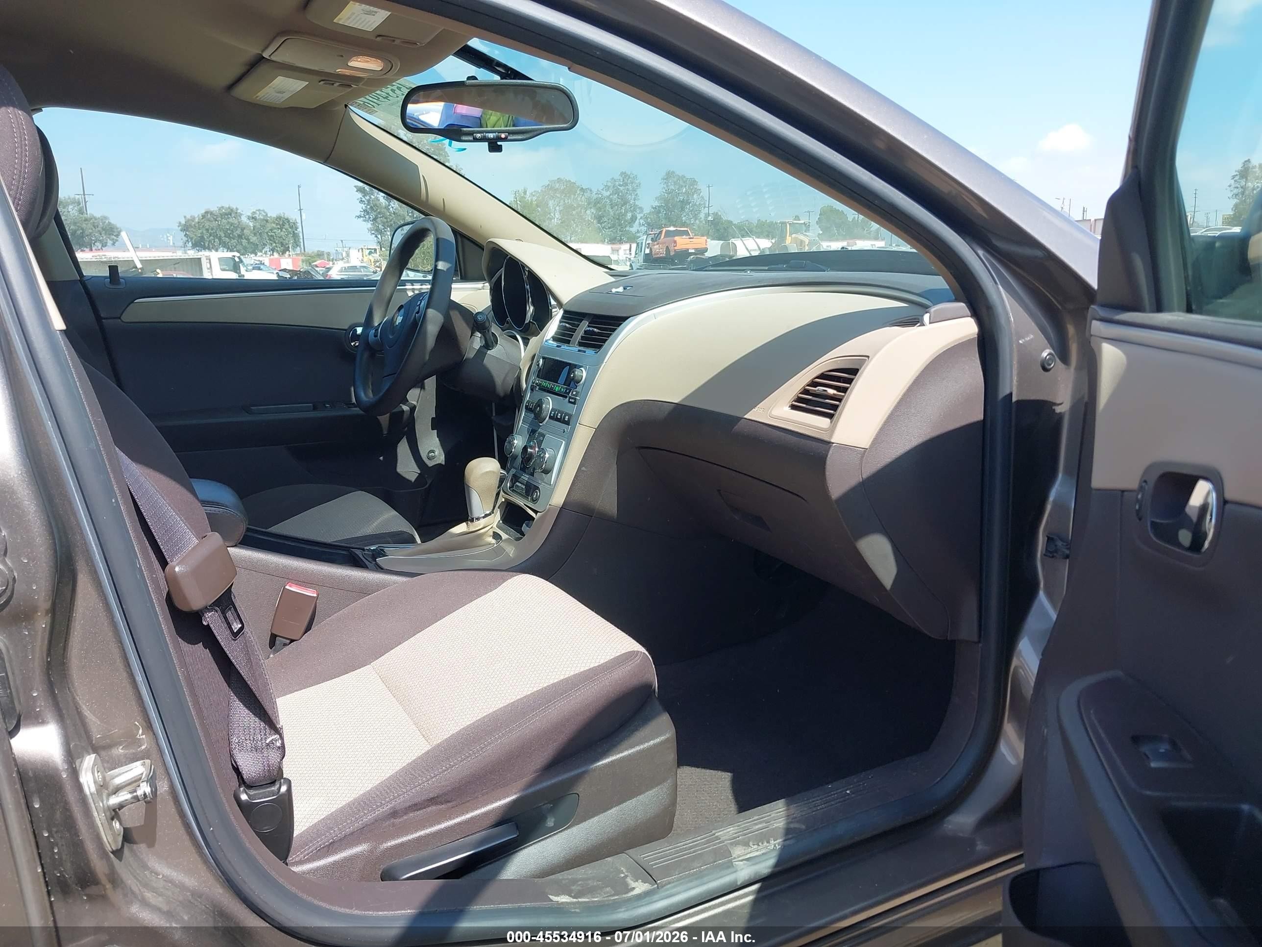 2012 Chevrolet Malibu Ls Brown vin: 1G1ZB5E00CF150479