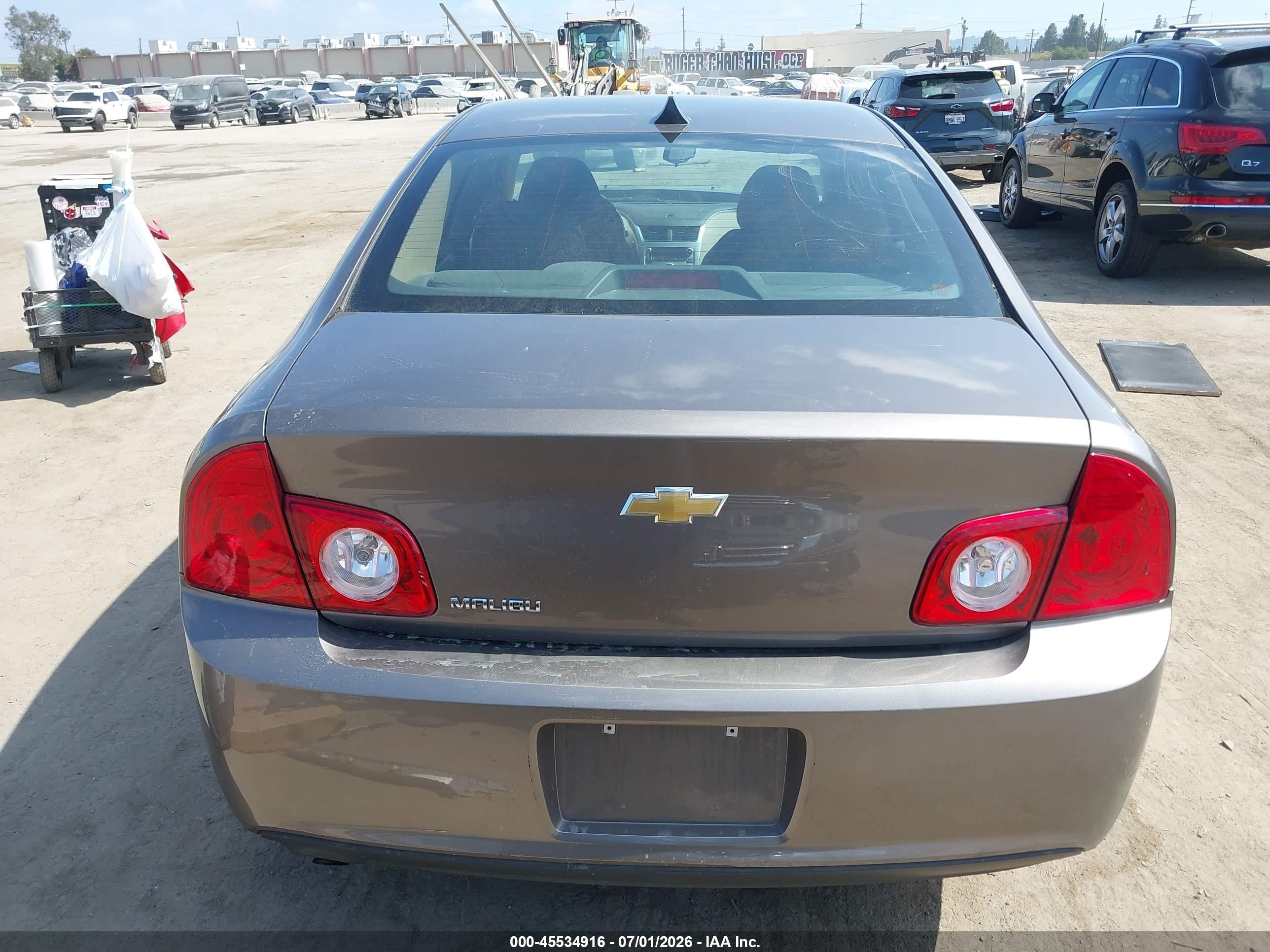 2012 Chevrolet Malibu Ls Brown vin: 1G1ZB5E00CF150479