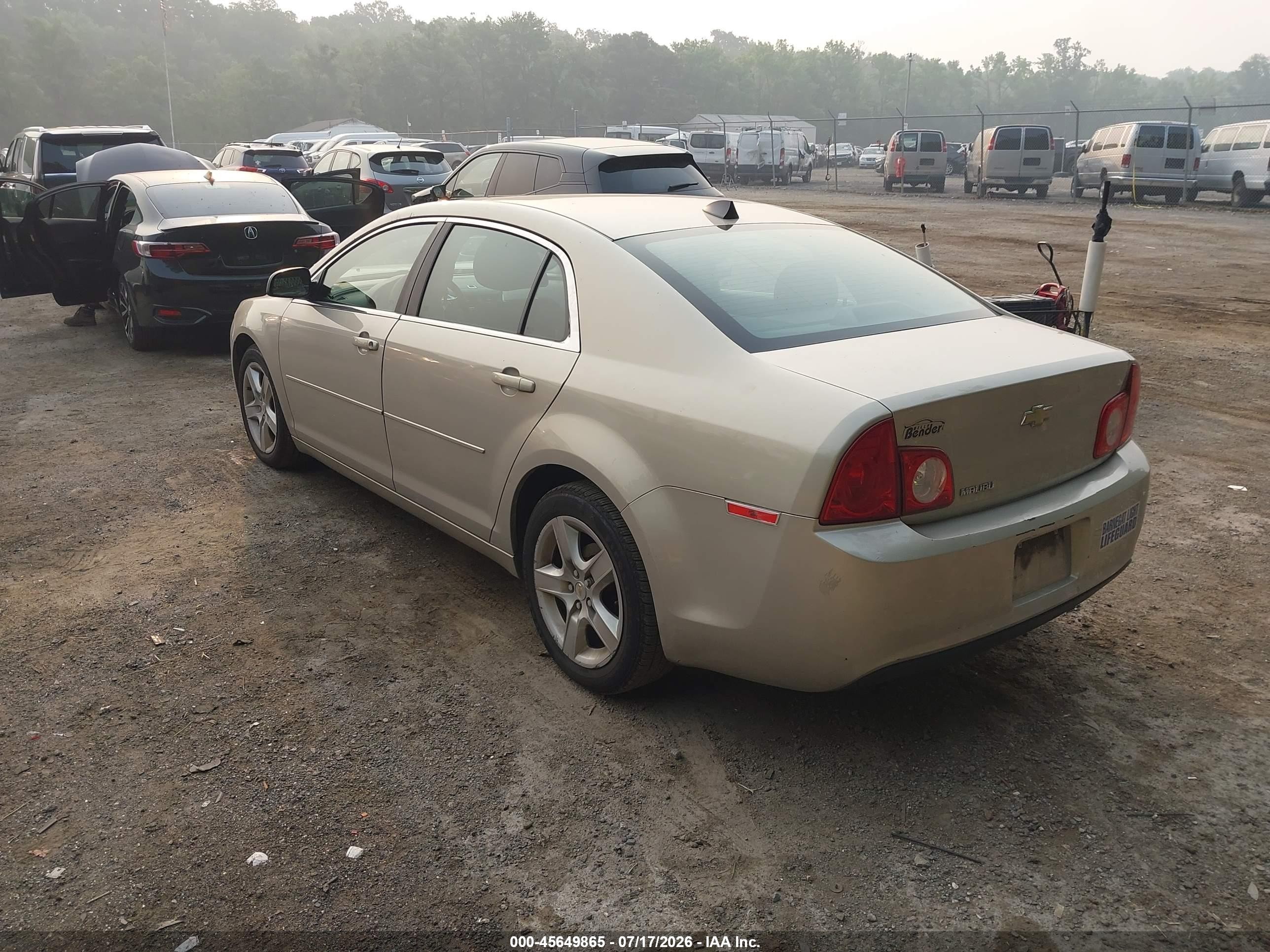 2012 Chevrolet Malibu Ls Gold vin: 1G1ZB5E00CF161739