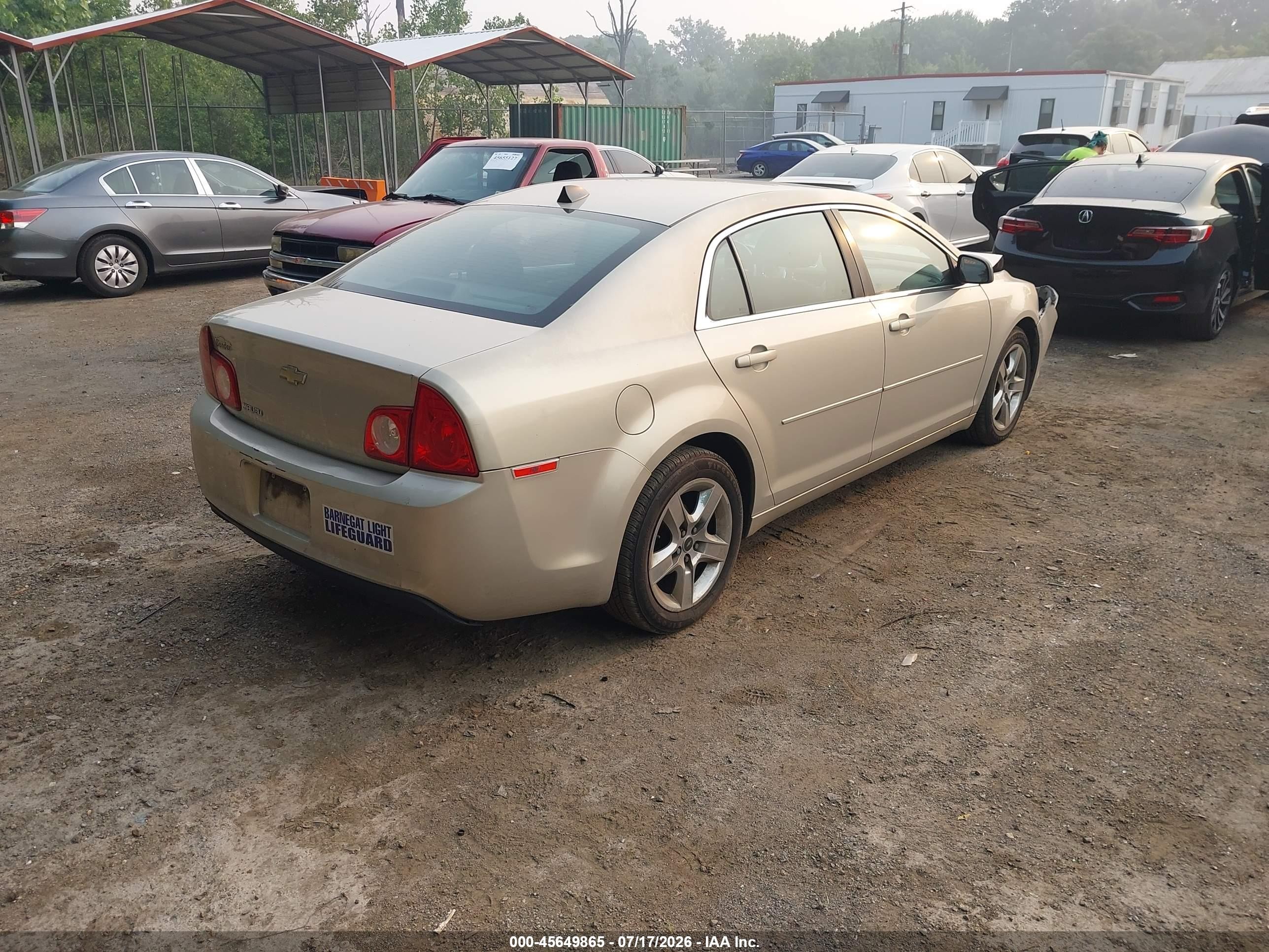2012 Chevrolet Malibu Ls Gold vin: 1G1ZB5E00CF161739