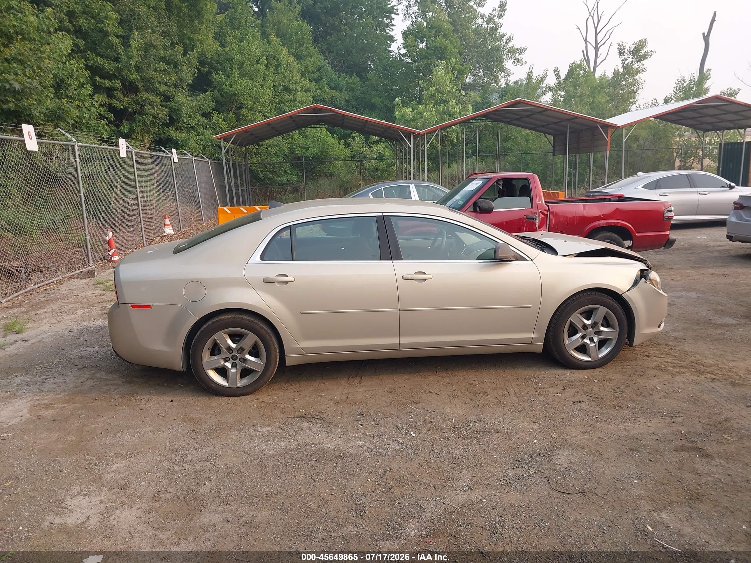 2012 Chevrolet Malibu Ls Gold vin: 1G1ZB5E00CF161739