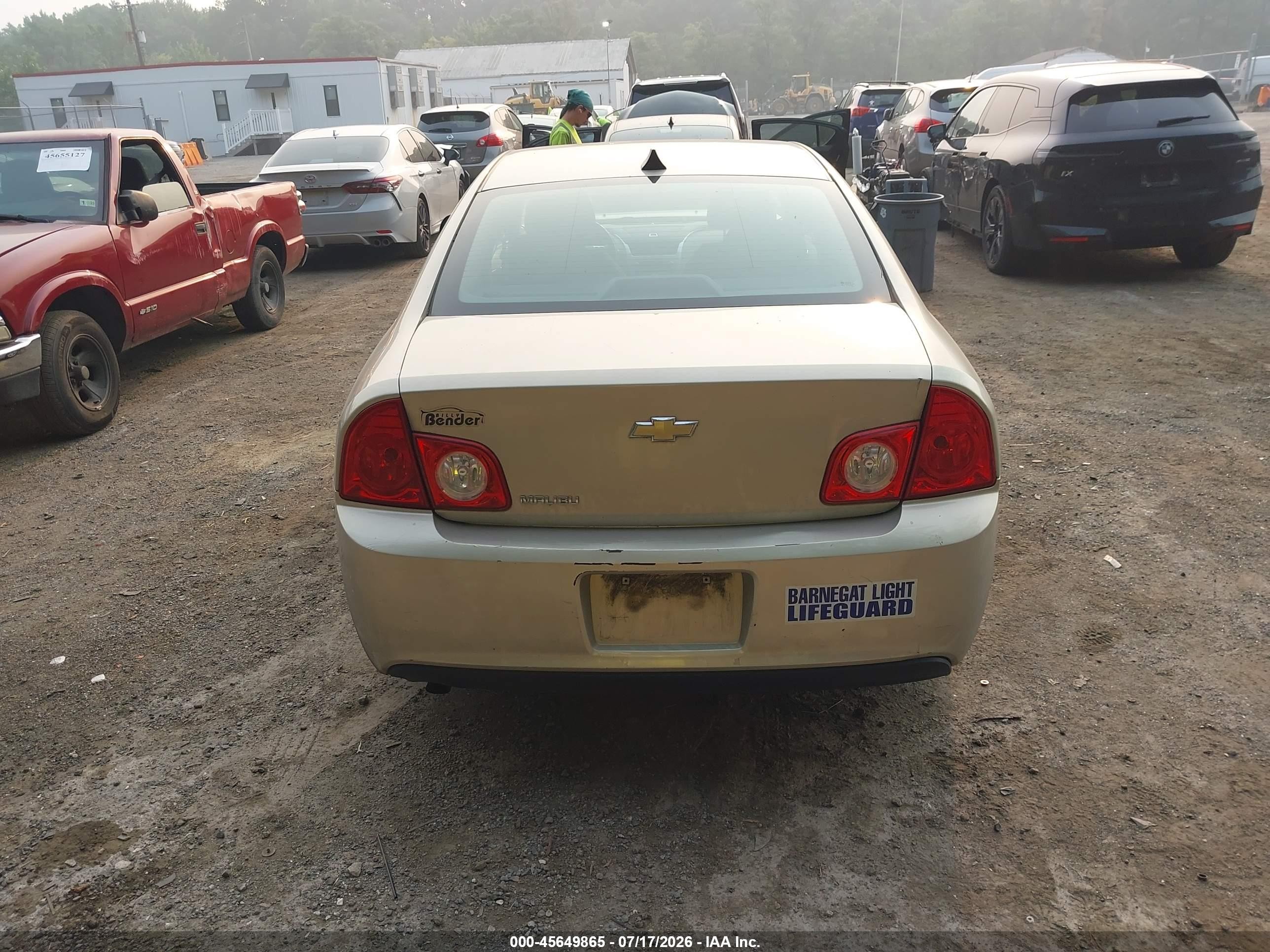 2012 Chevrolet Malibu Ls Gold vin: 1G1ZB5E00CF161739