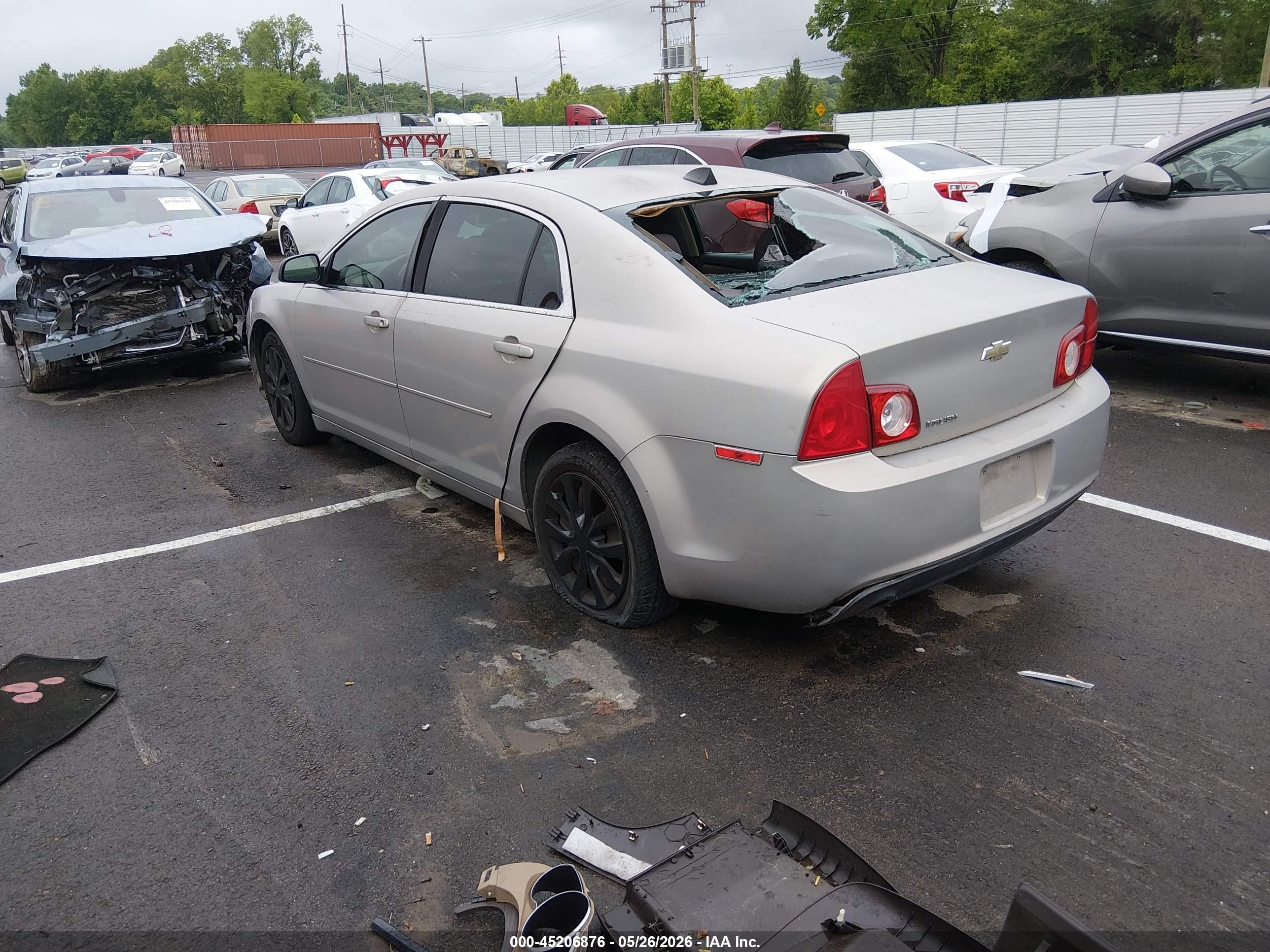 2012 Chevrolet Malibu Ls Бежевый vin: 1G1ZB5E00CF168366