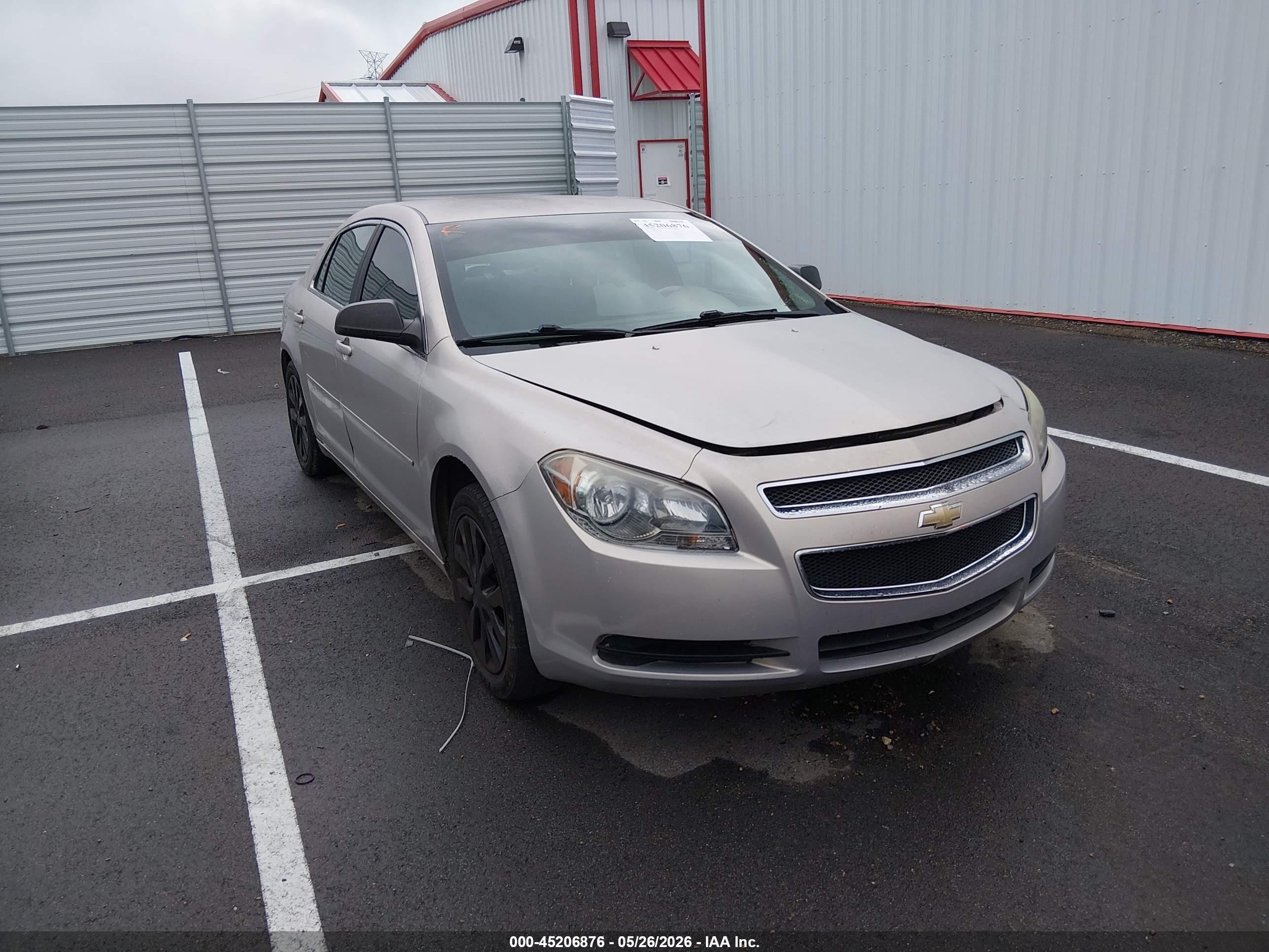 2012 Chevrolet Malibu Ls Бежевый vin: 1G1ZB5E00CF168366