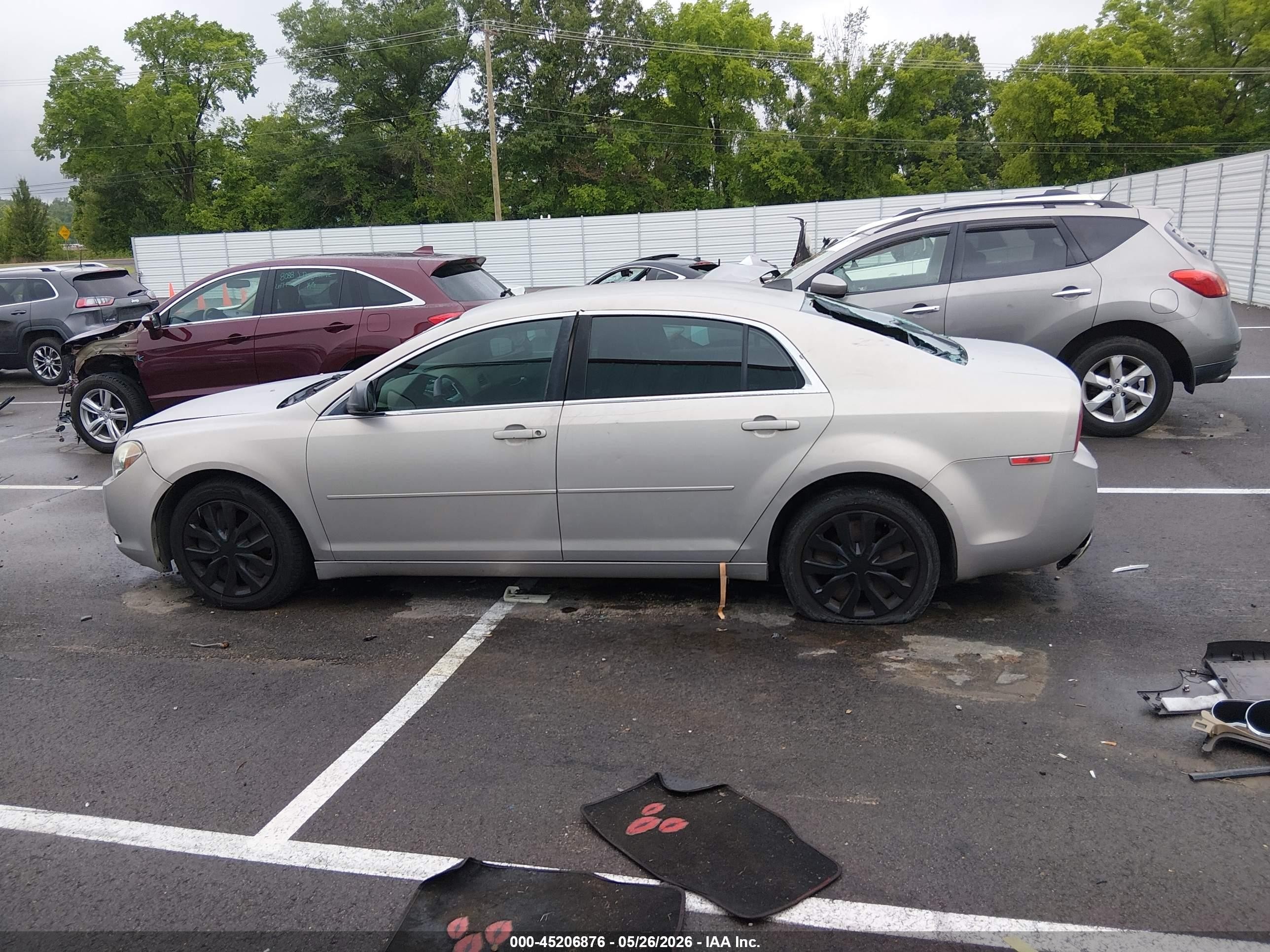 2012 Chevrolet Malibu Ls Бежевый vin: 1G1ZB5E00CF168366