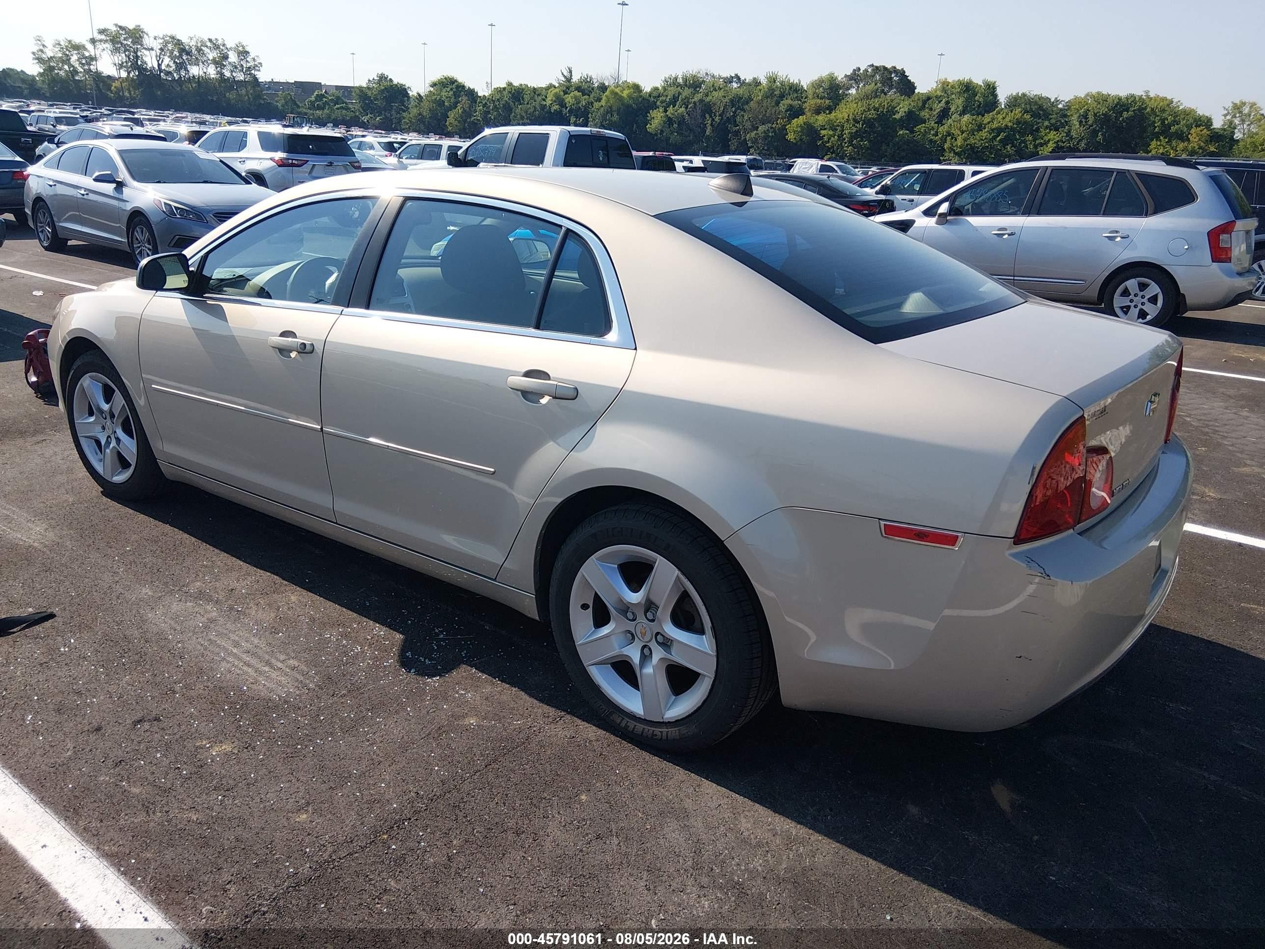2012 Chevrolet Malibu Ls Gold vin: 1G1ZB5E00CF186446