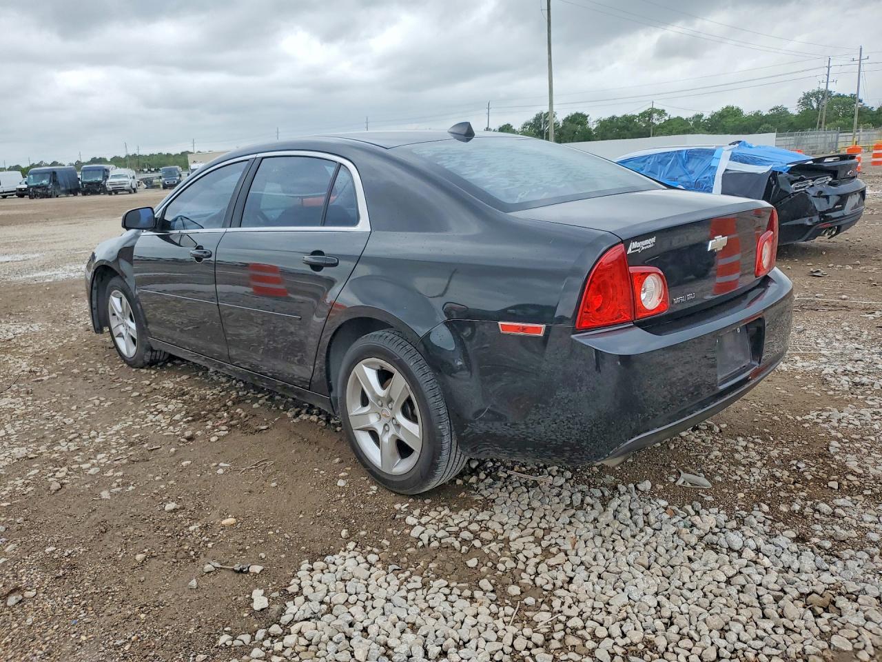 2012 Chevrolet Malibu Ls Black vin: 1G1ZB5E00CF202824