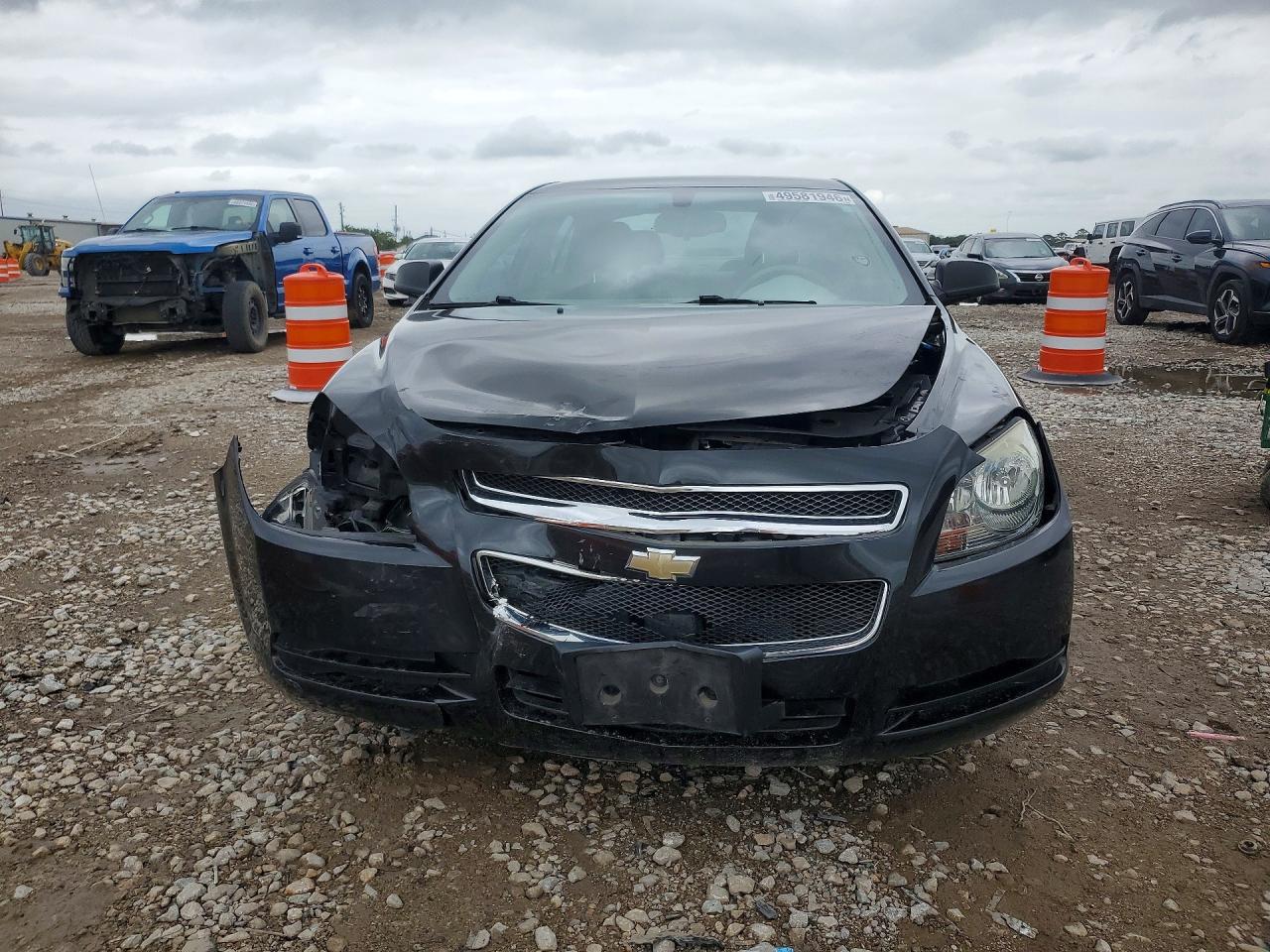 2012 Chevrolet Malibu Ls Black vin: 1G1ZB5E00CF202824