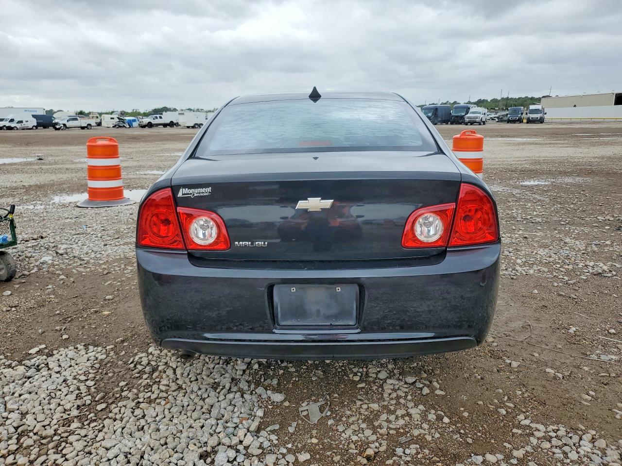 2012 Chevrolet Malibu Ls Black vin: 1G1ZB5E00CF202824