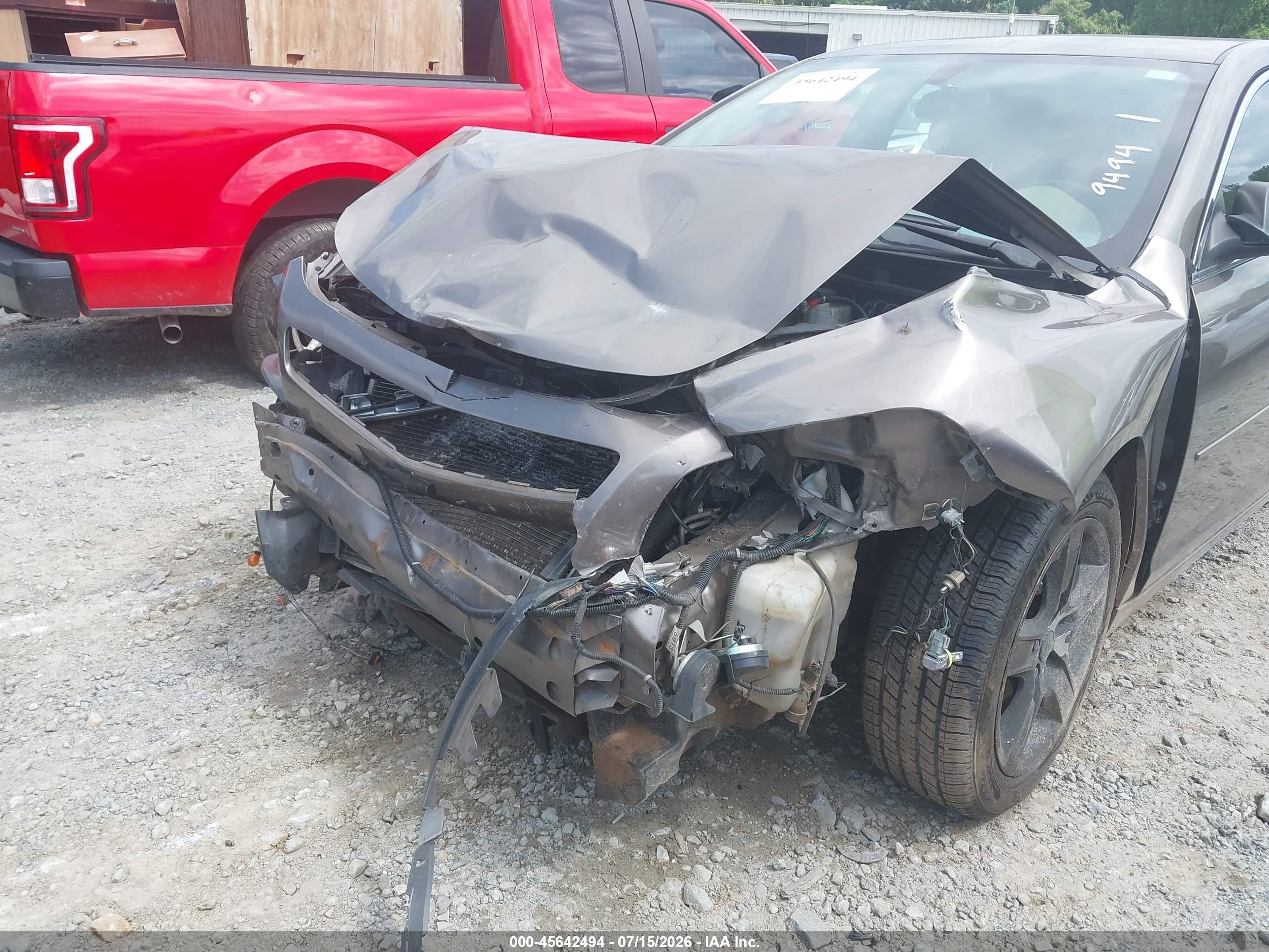 2012 Chevrolet Malibu Ls Brown vin: 1G1ZB5E00CF257175